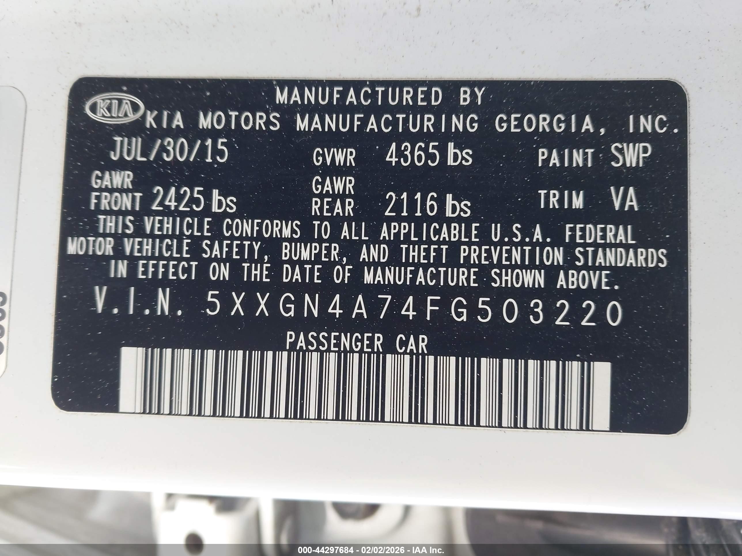 KIA OPTIMA image 9