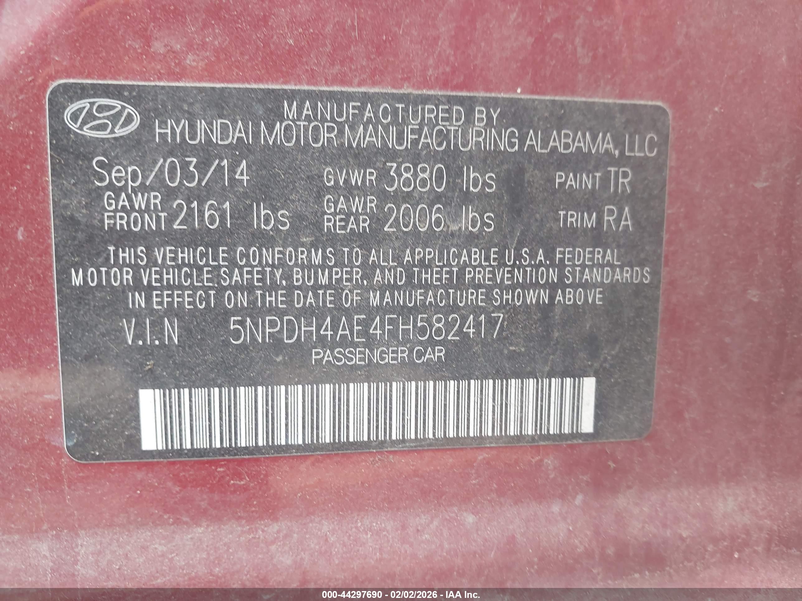 HYUNDAI ELANTRA image 9