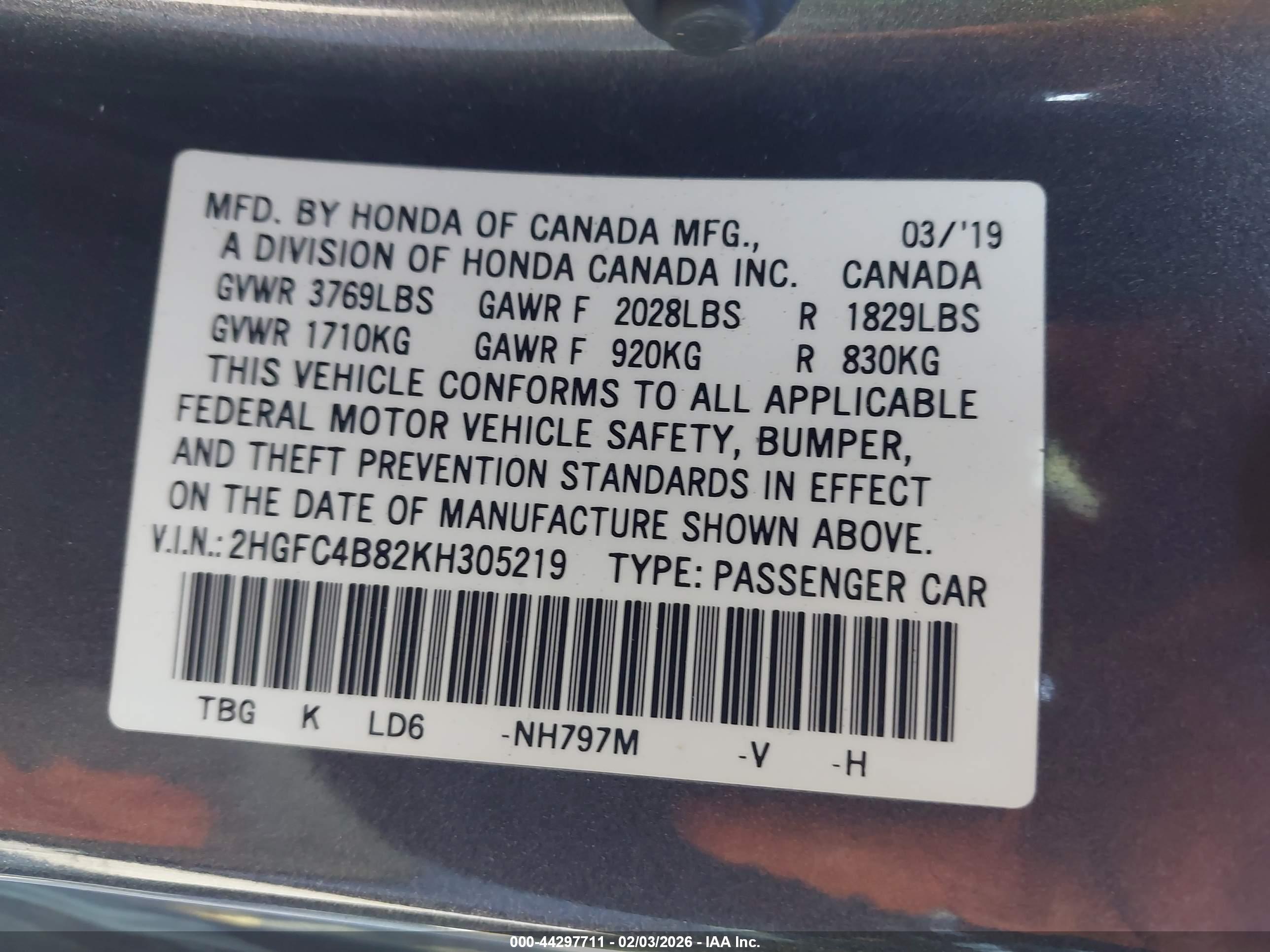 HONDA CIVIC image 9