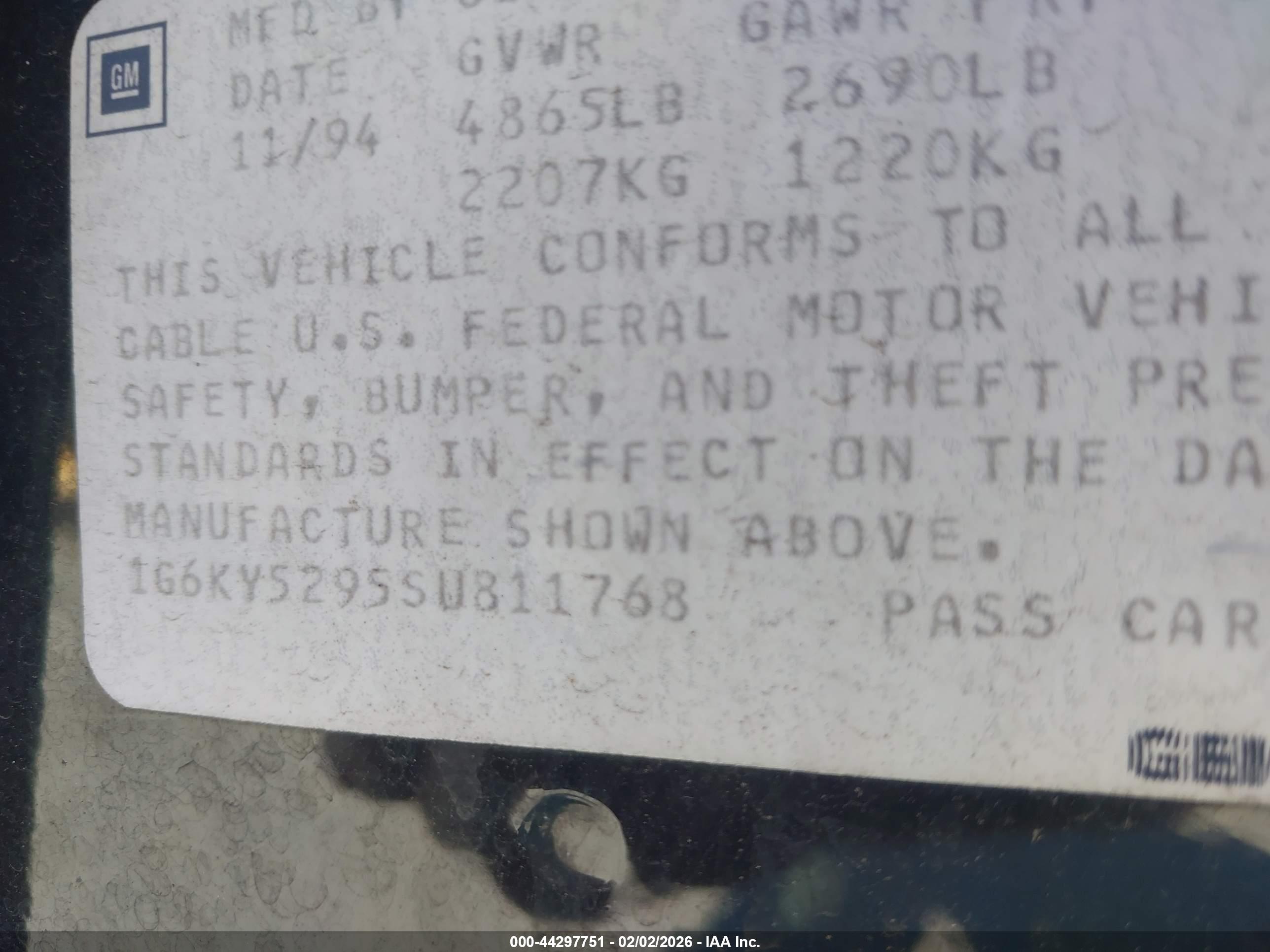CADILLAC SEVILLE image 9