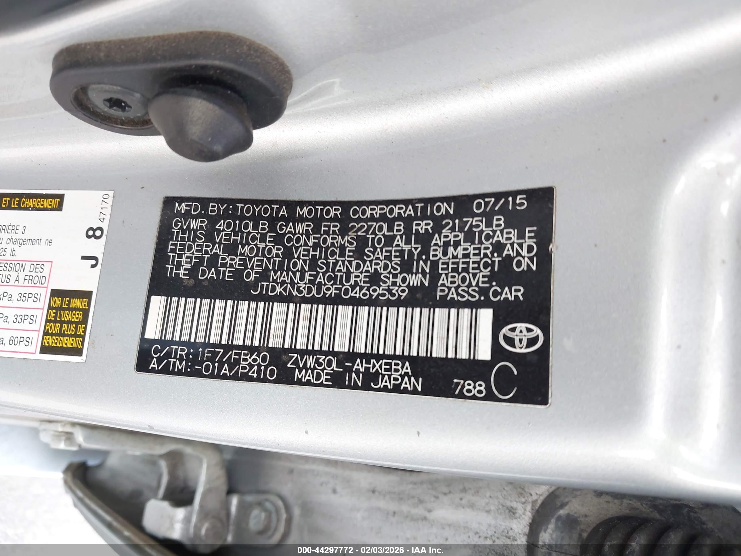 TOYOTA PRIUS image 9