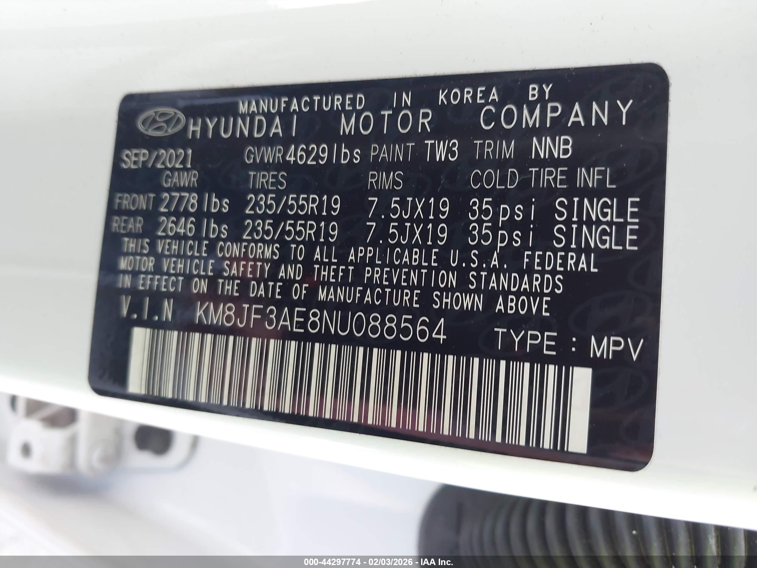 HYUNDAI TUCSON image 9