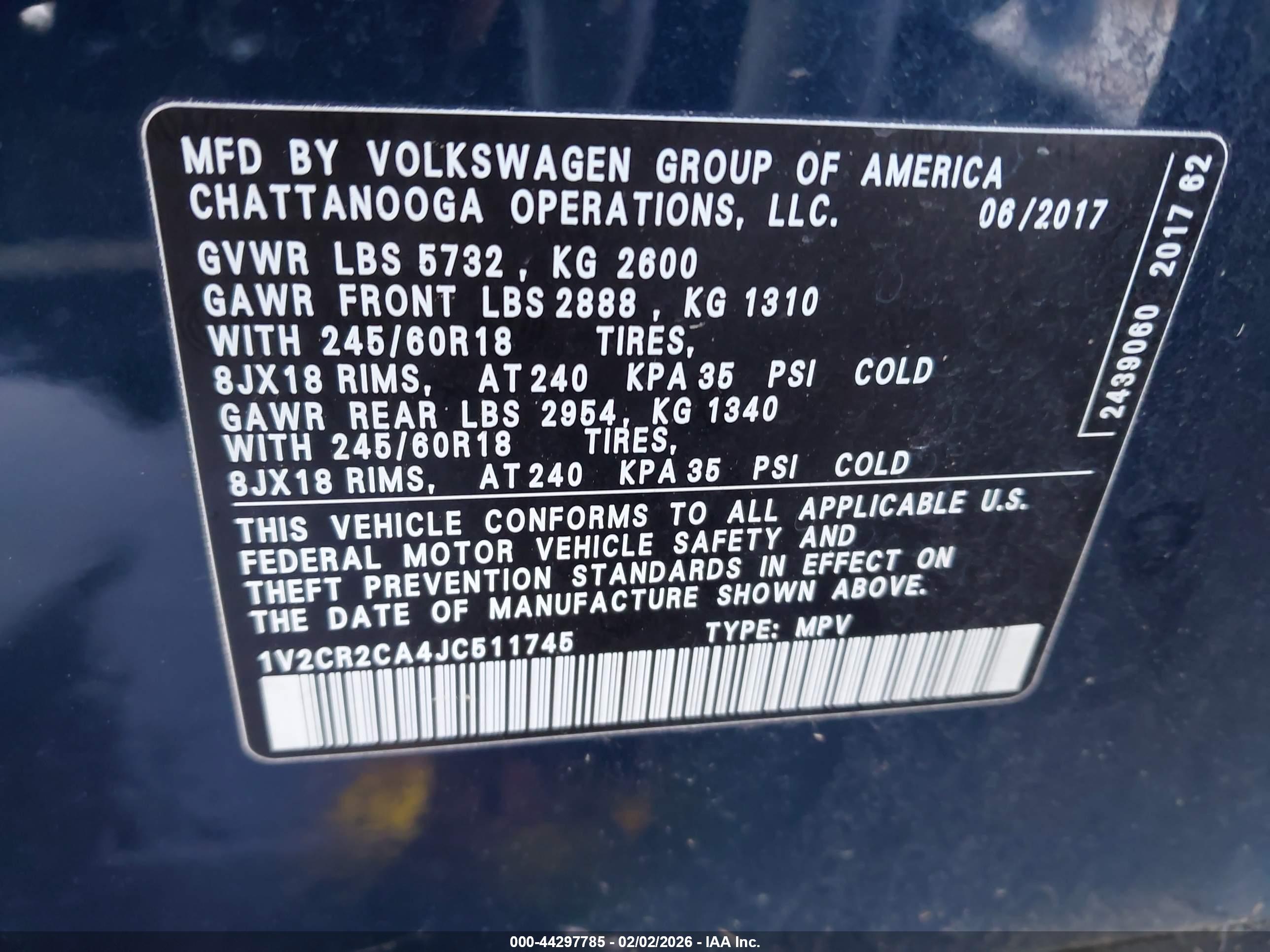 VOLKSWAGEN ATLAS image 9