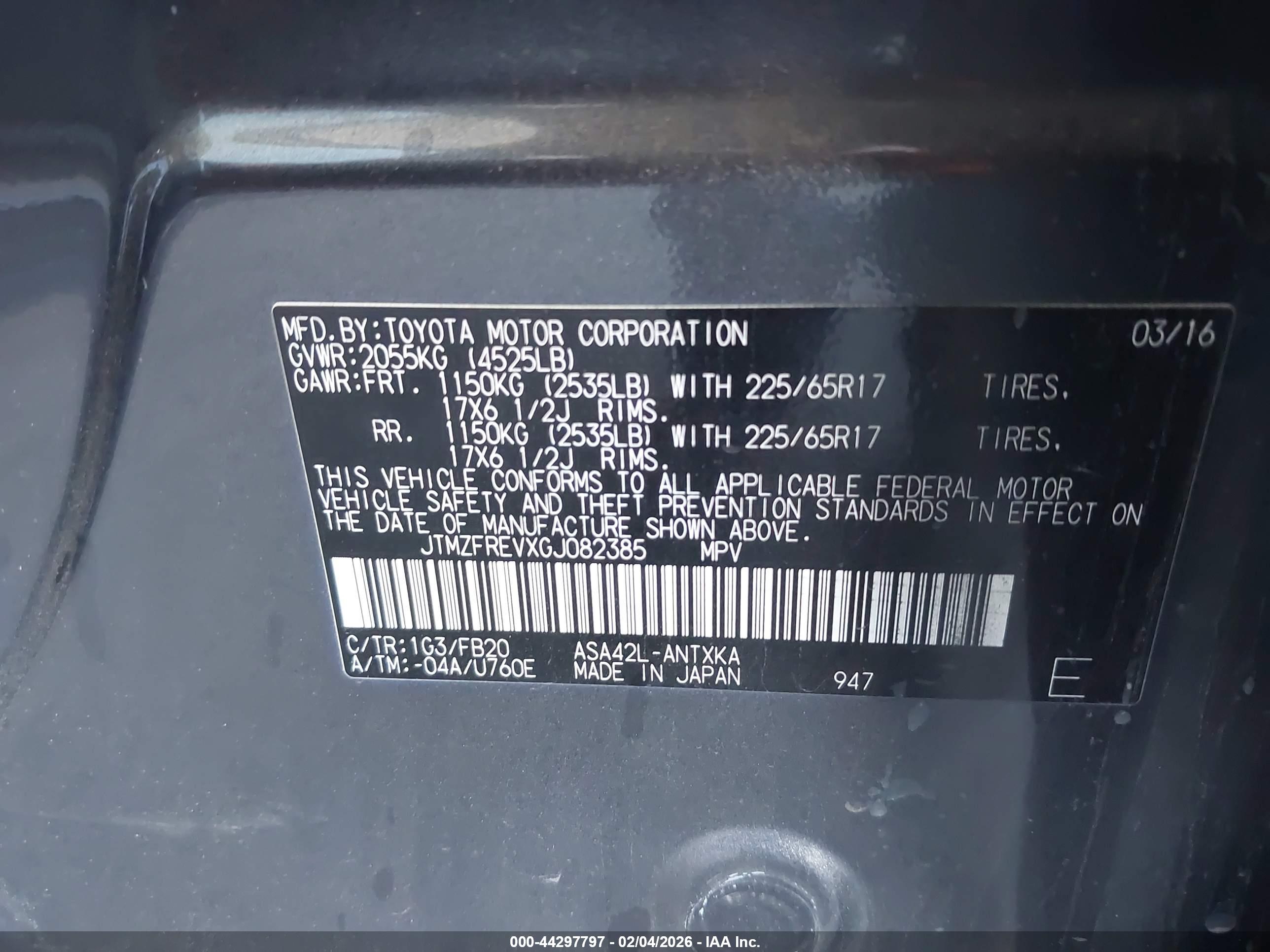 TOYOTA RAV4 image 9