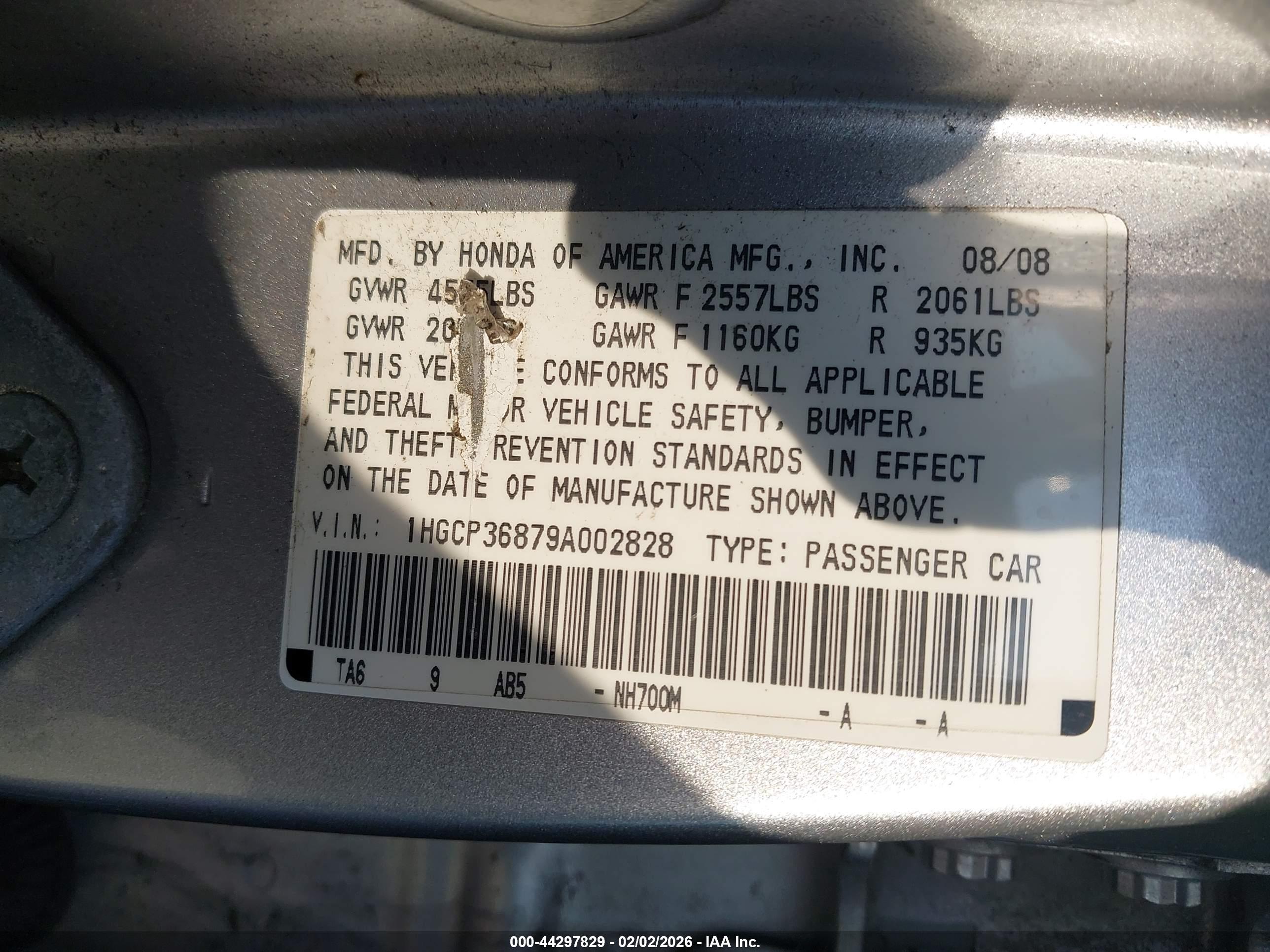 HONDA ACCORD image 9