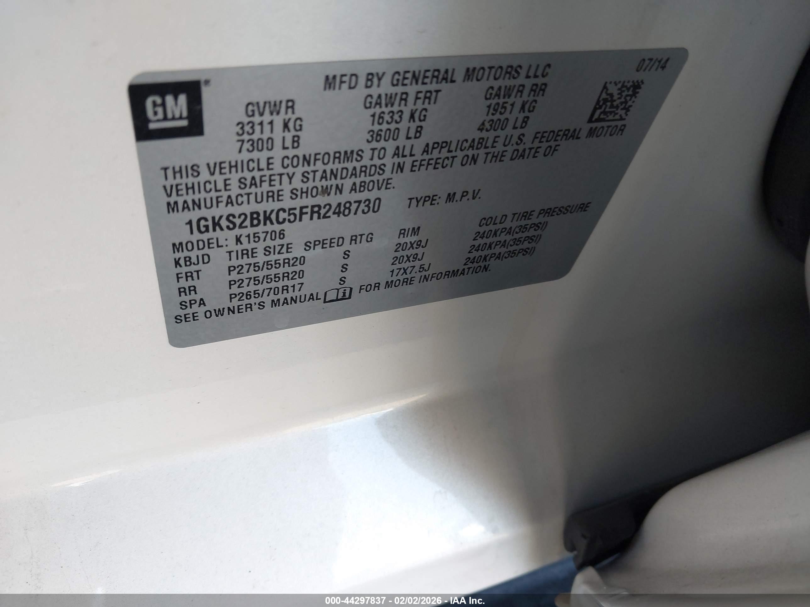GMC YUKON image 9