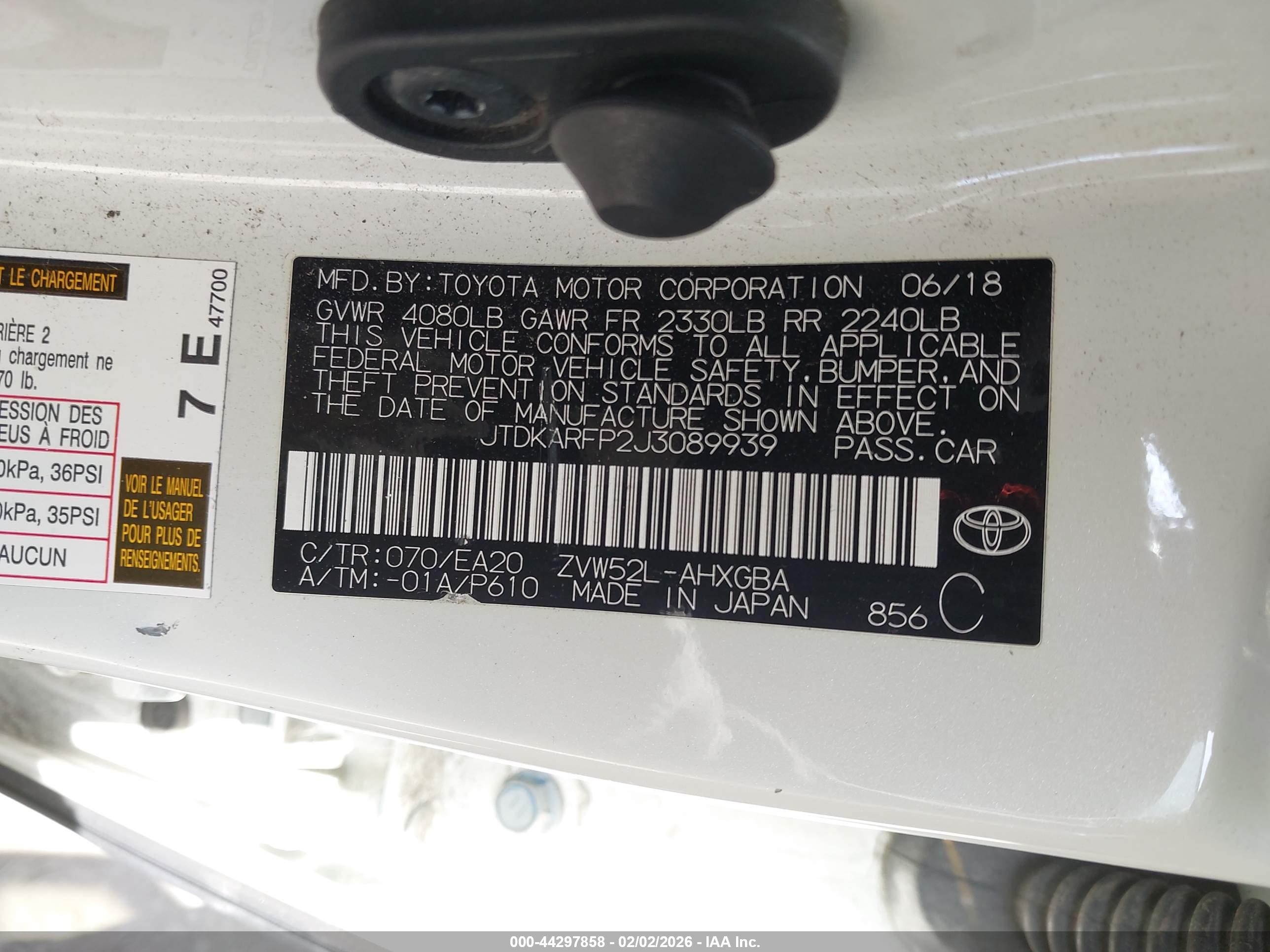 TOYOTA PRIUS image 9