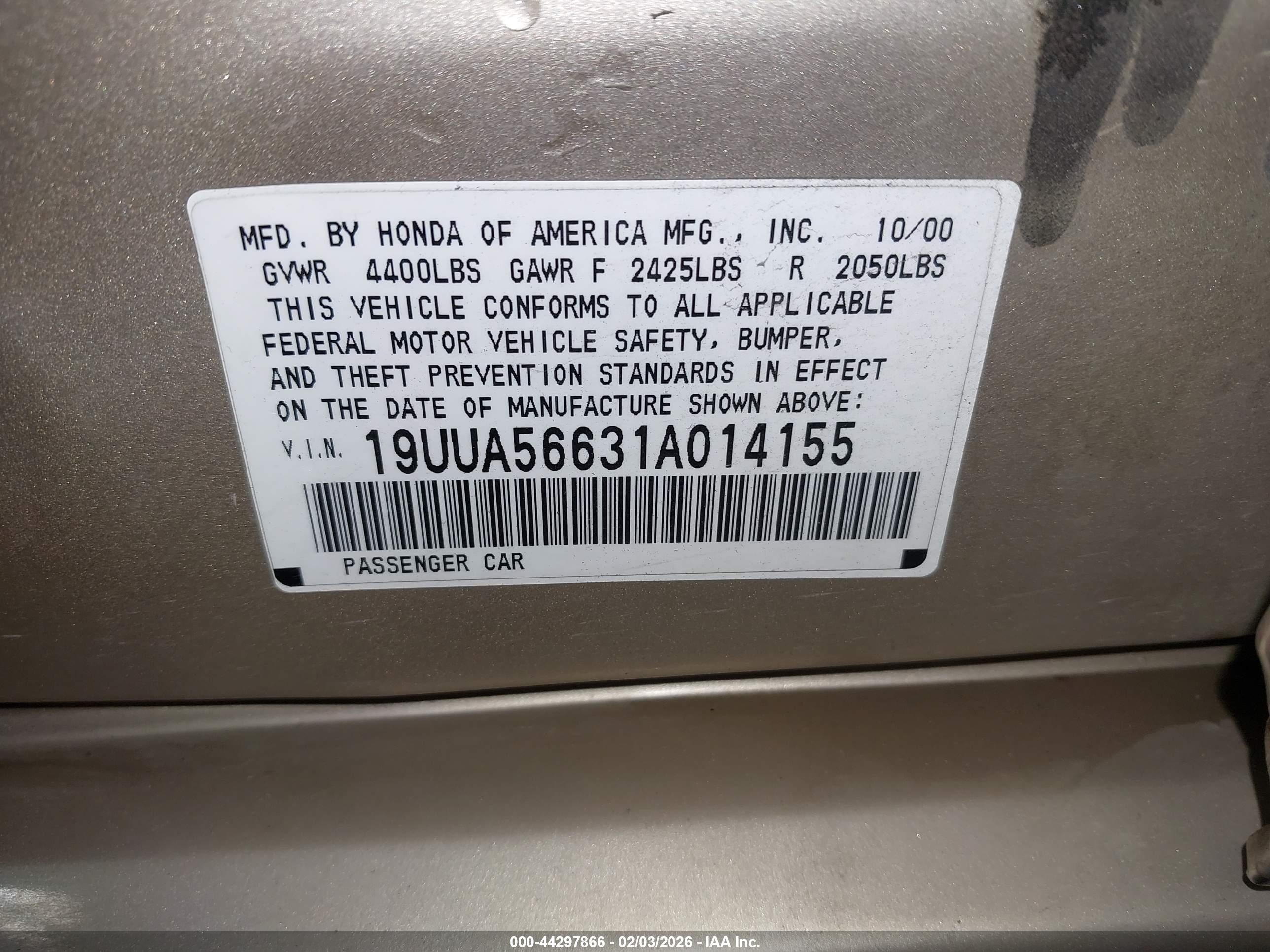 ACURA TL image 9