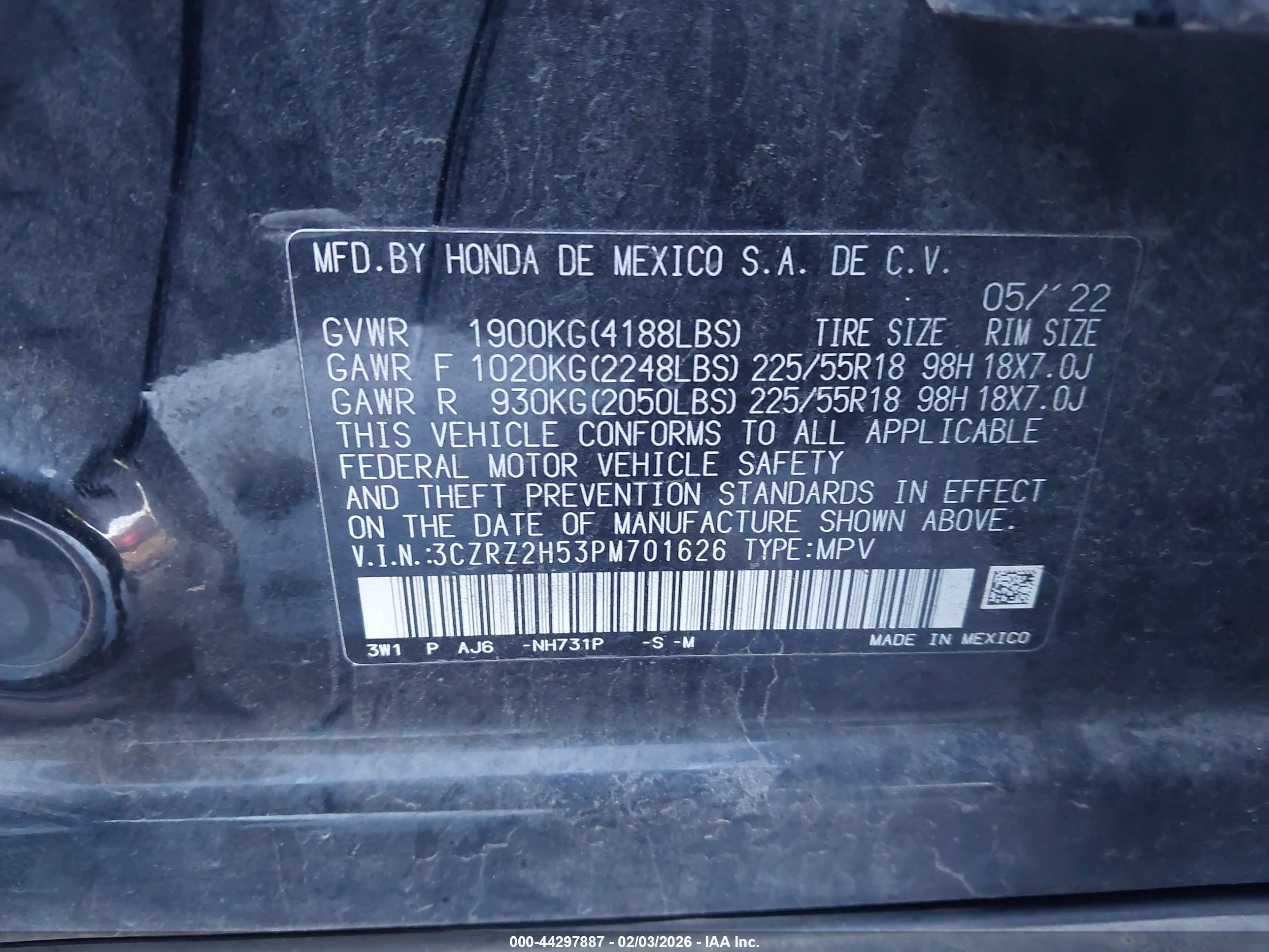 HONDA HR-V image 9