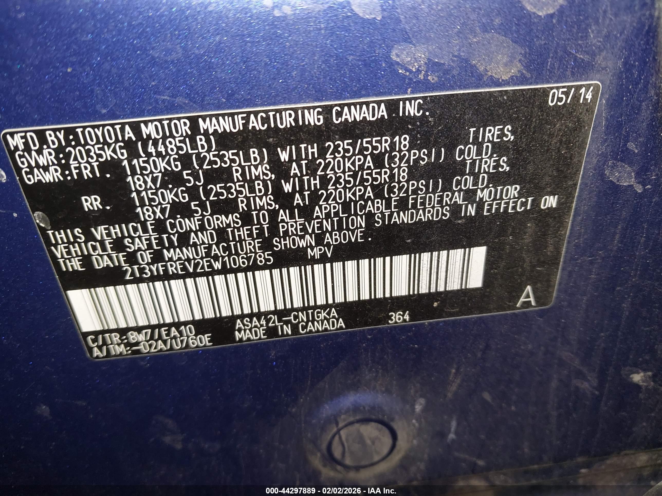 TOYOTA RAV4 image 9