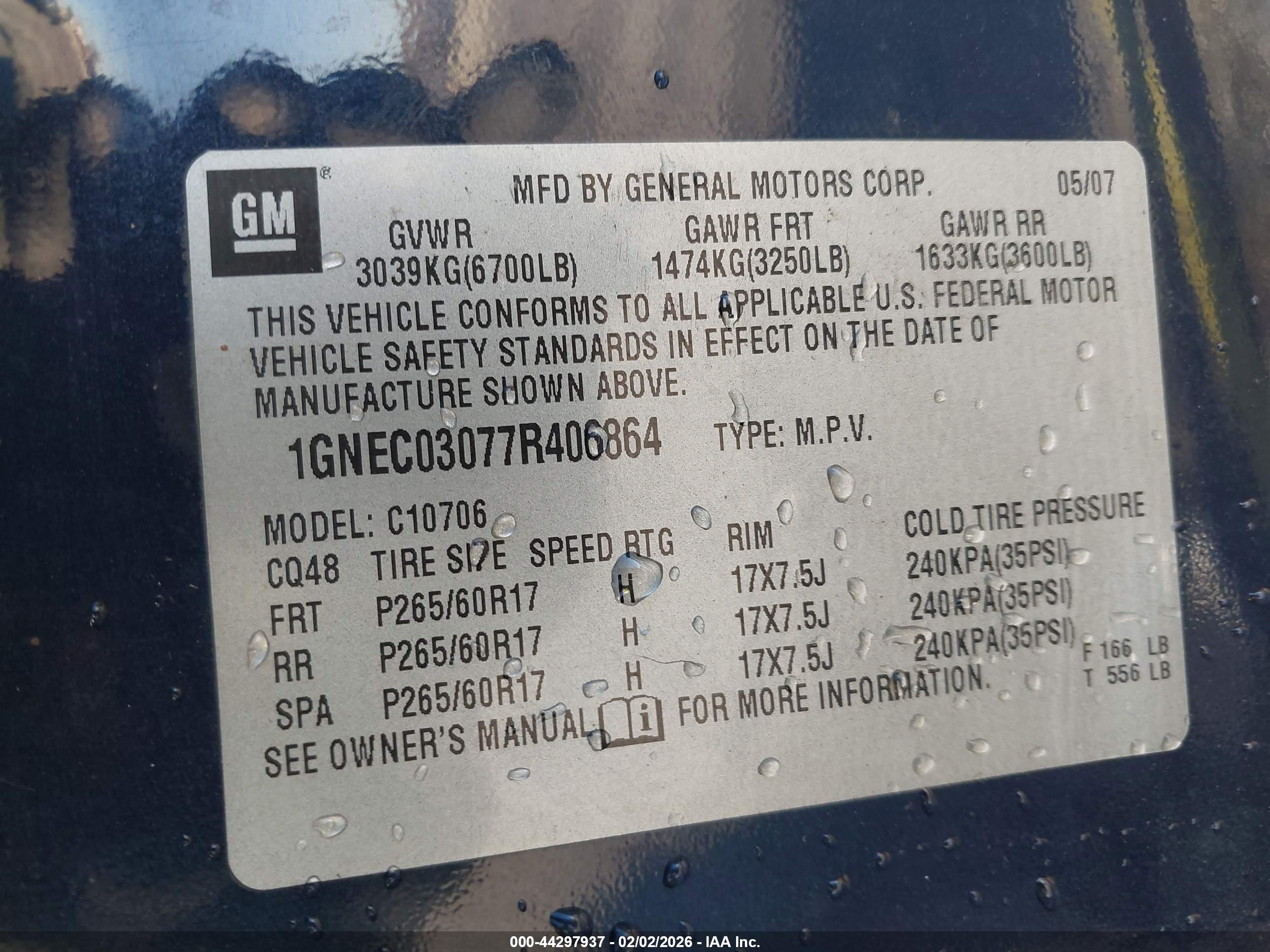 CHEVROLET TAHOE image 9