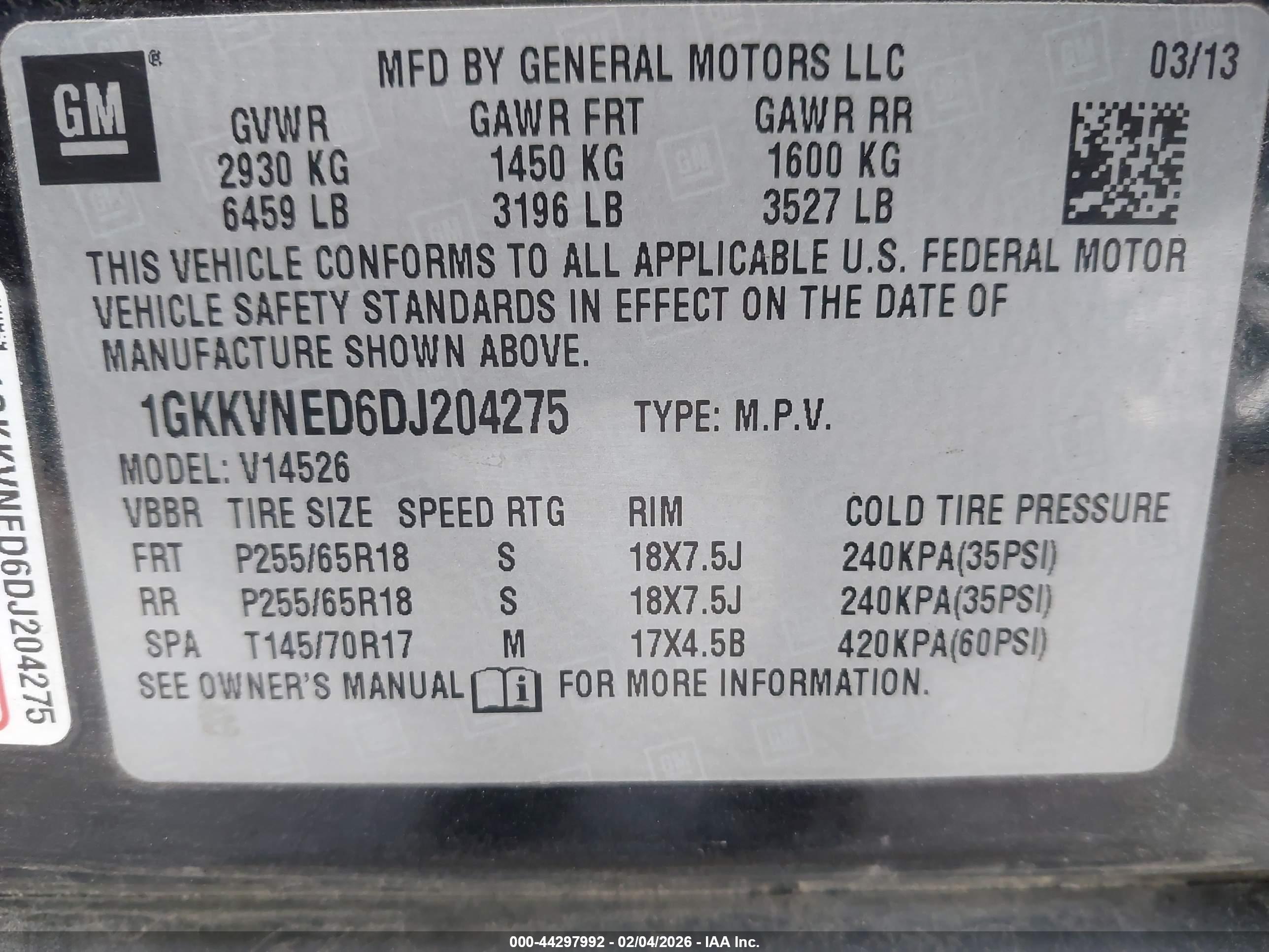GMC ACADIA image 9