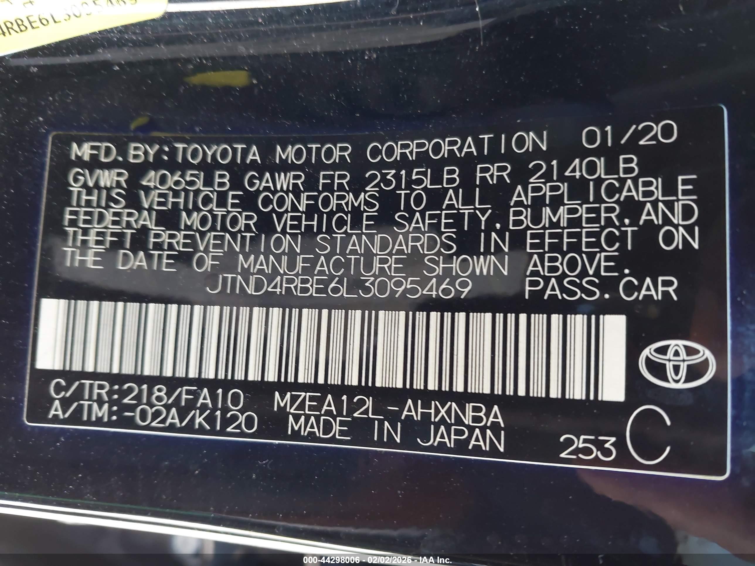 TOYOTA COROLLA image 9