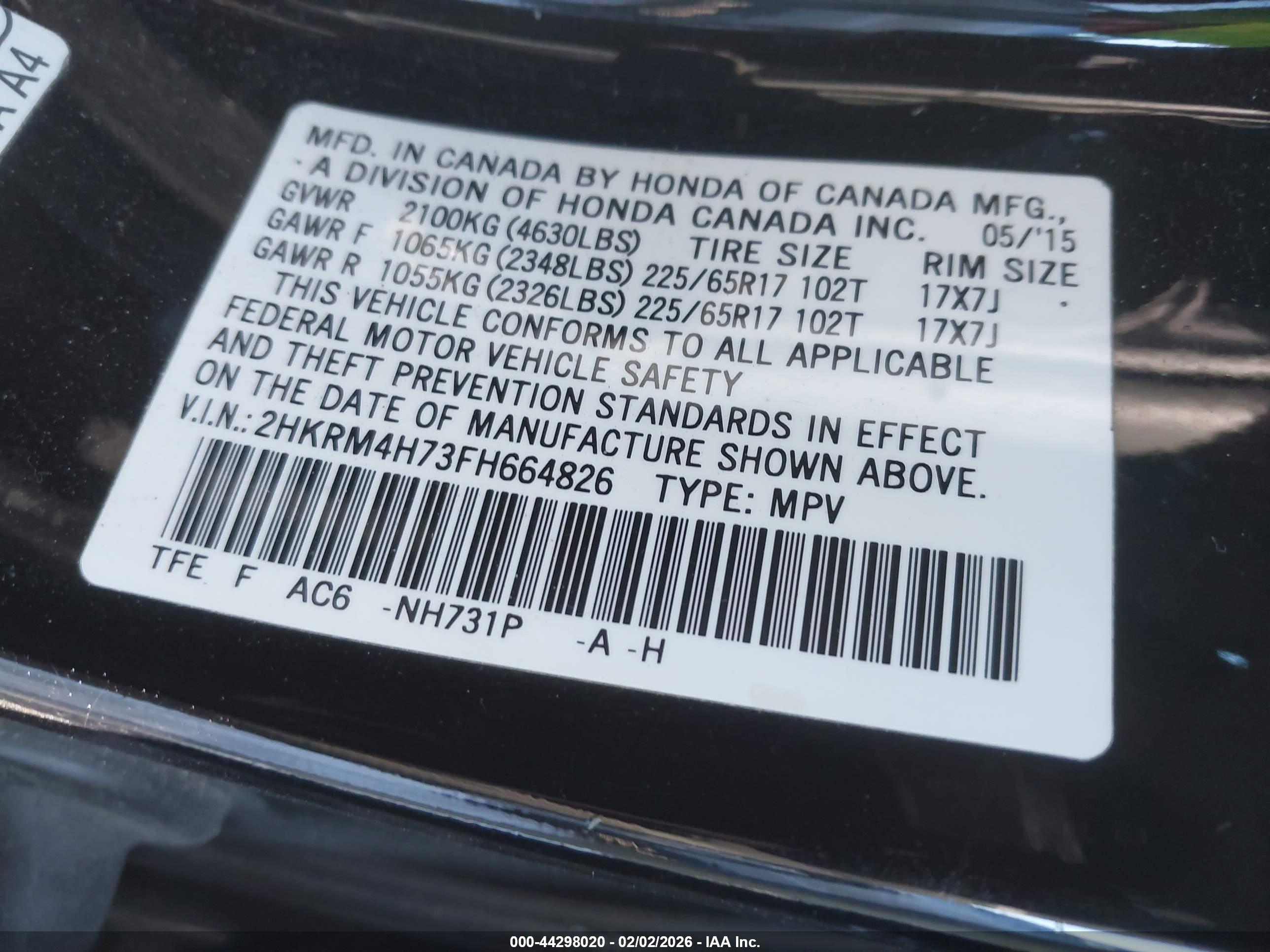 HONDA CR-V image 9
