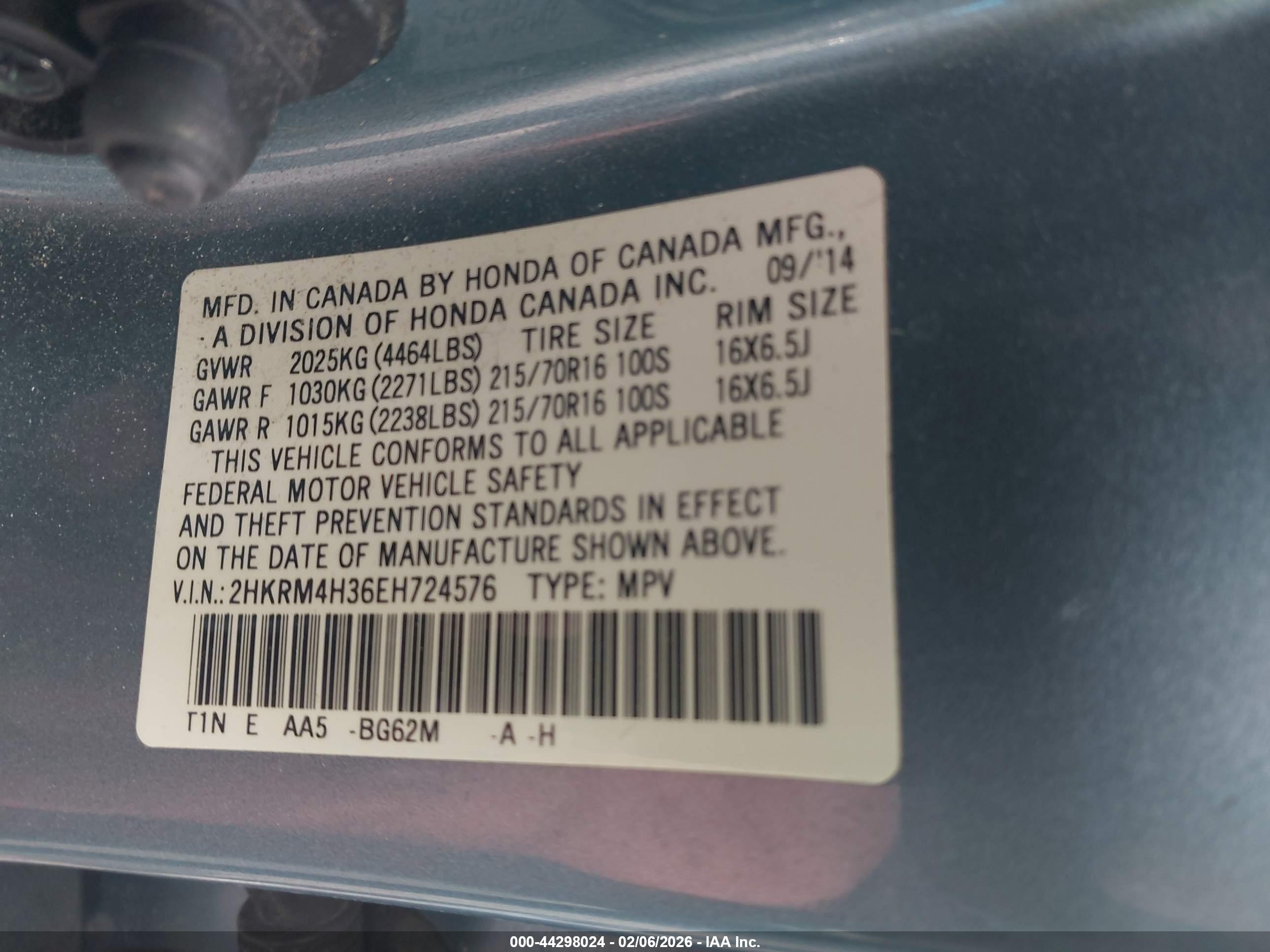 HONDA CR-V image 9