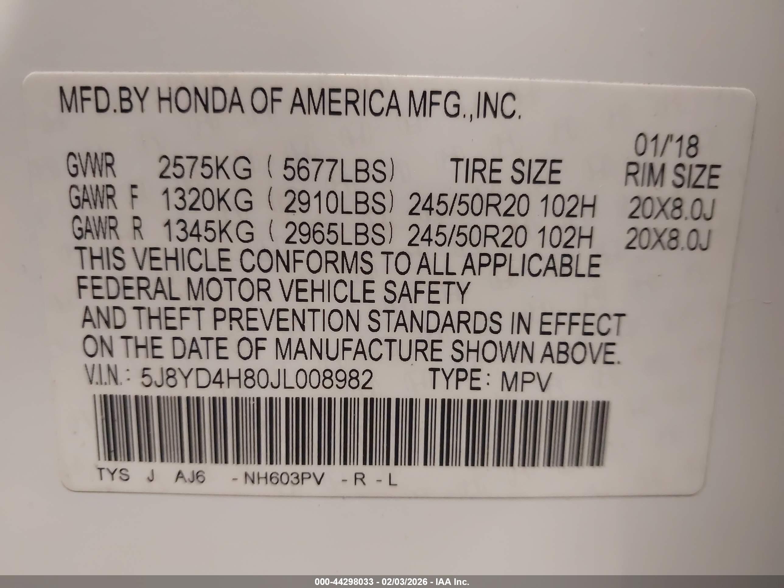 ACURA MDX image 9