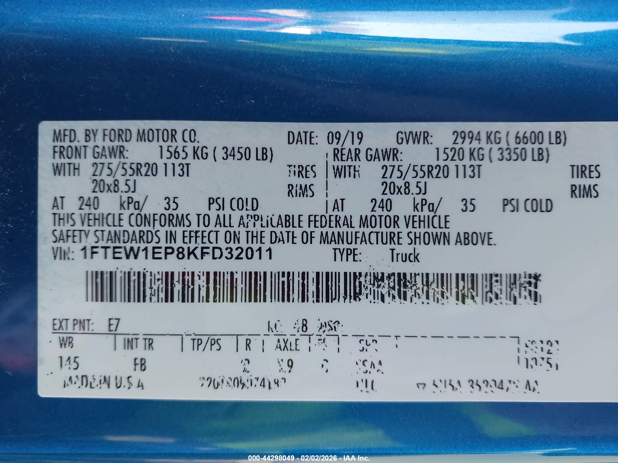 FORD F-150 image 9