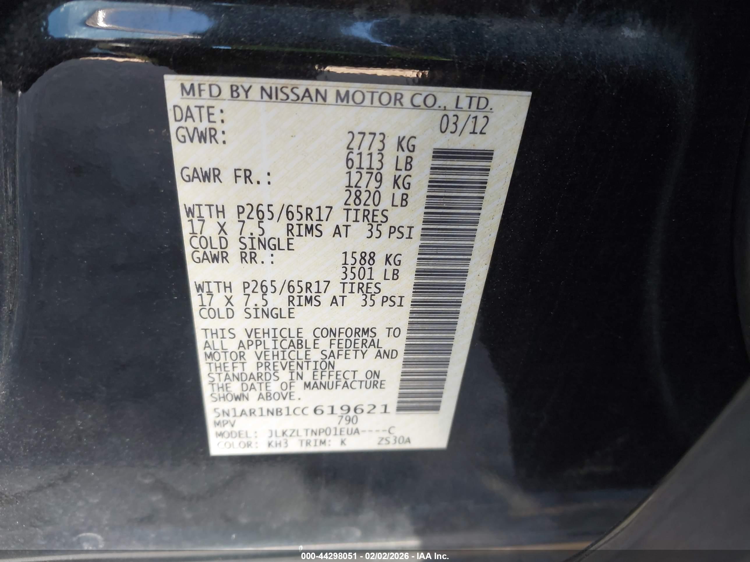 NISSAN PATHFINDER image 9
