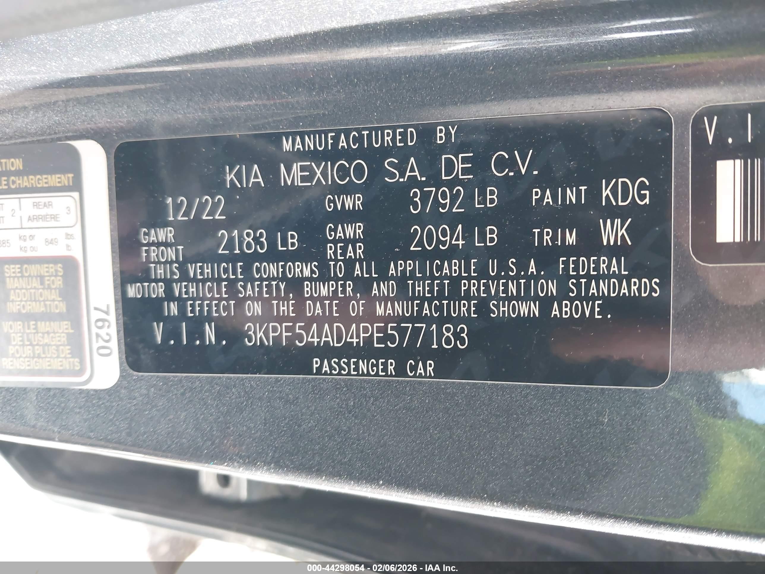 KIA FORTE image 9