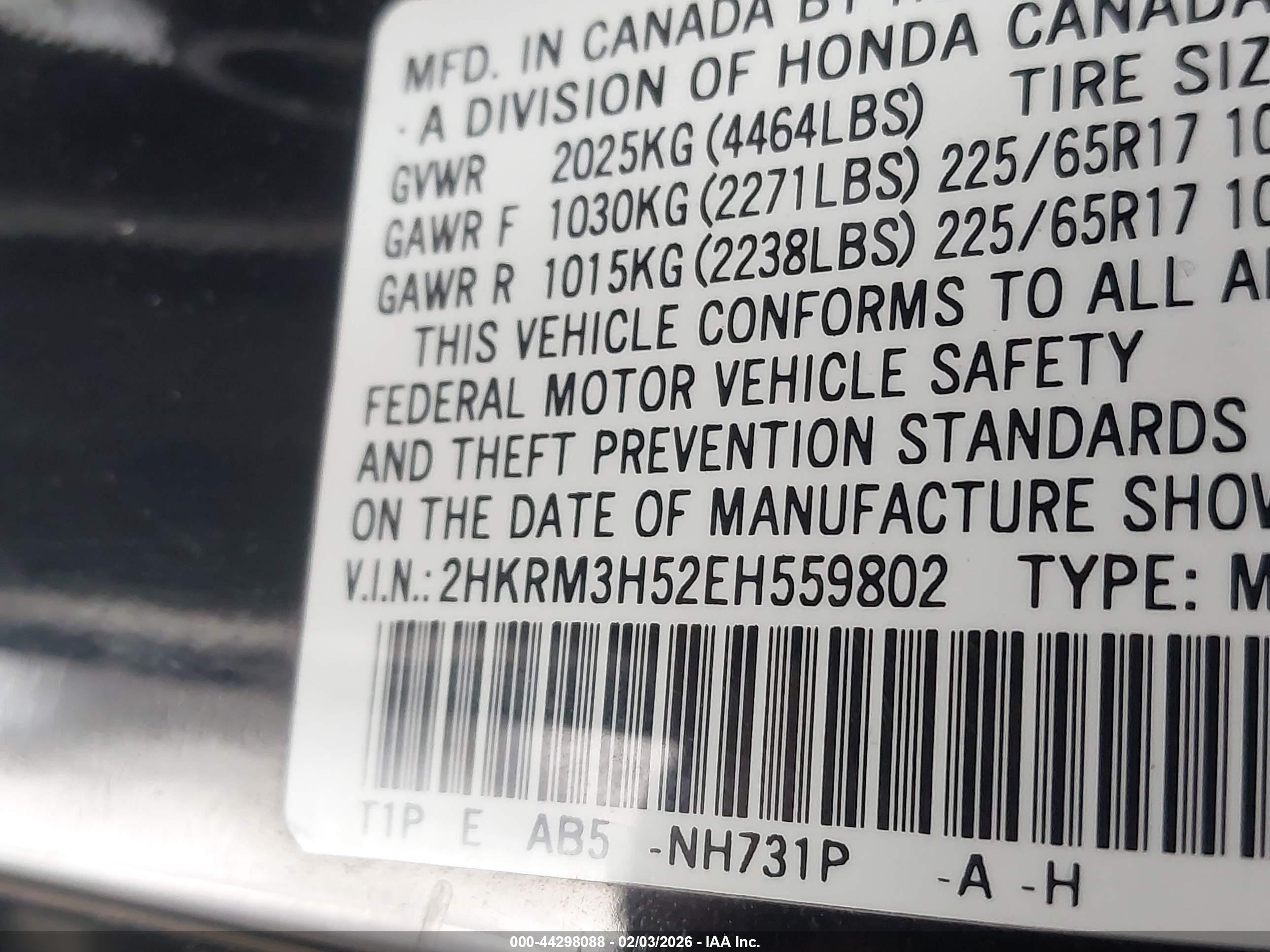 HONDA CR-V image 9