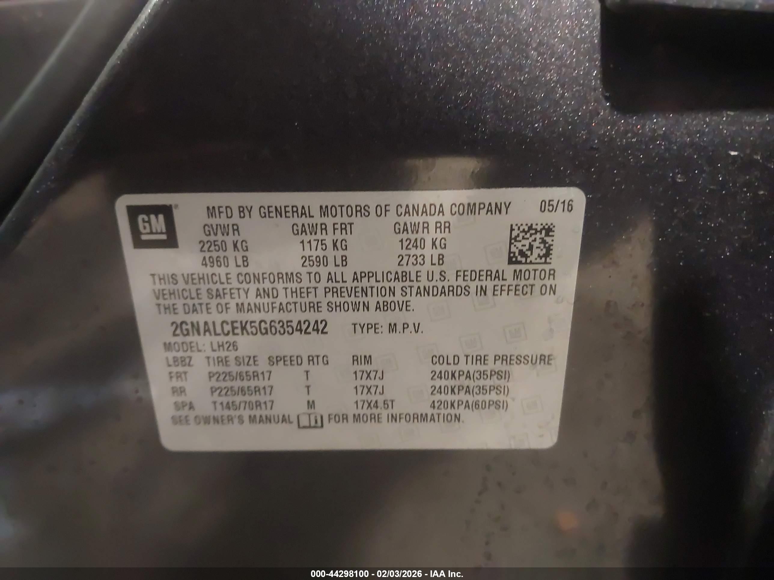 CHEVROLET EQUINOX image 9