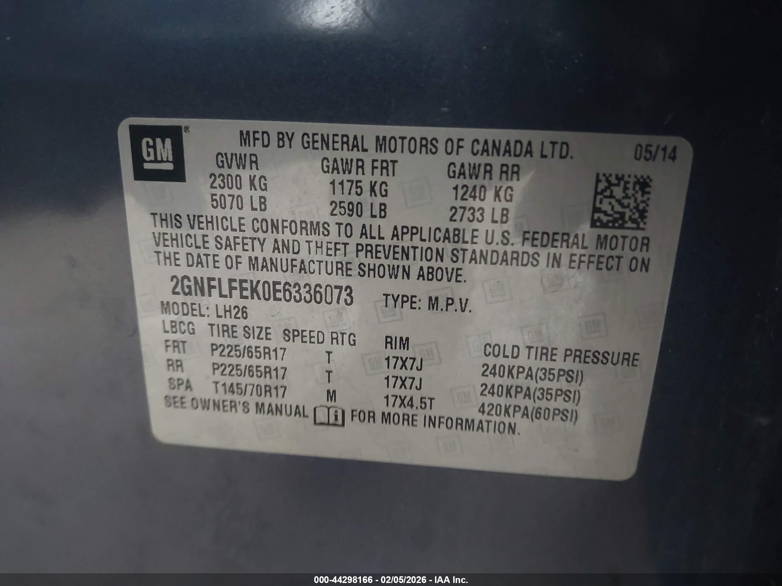 CHEVROLET EQUINOX image 9
