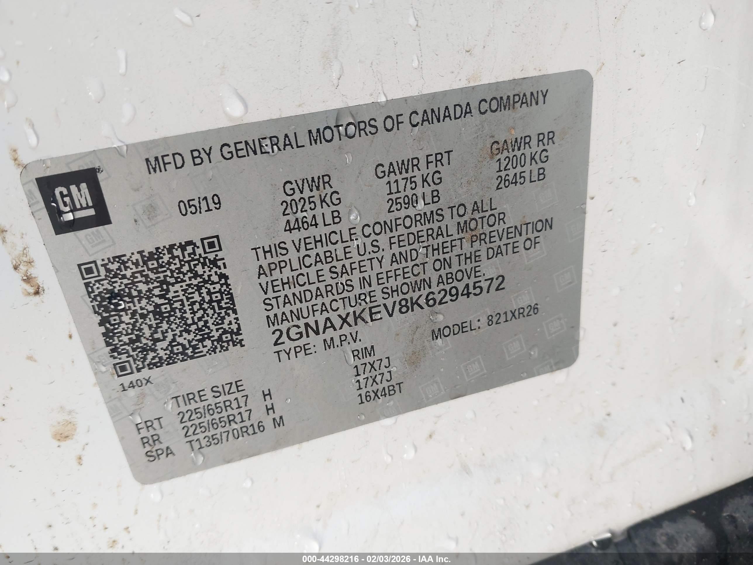 CHEVROLET EQUINOX image 9