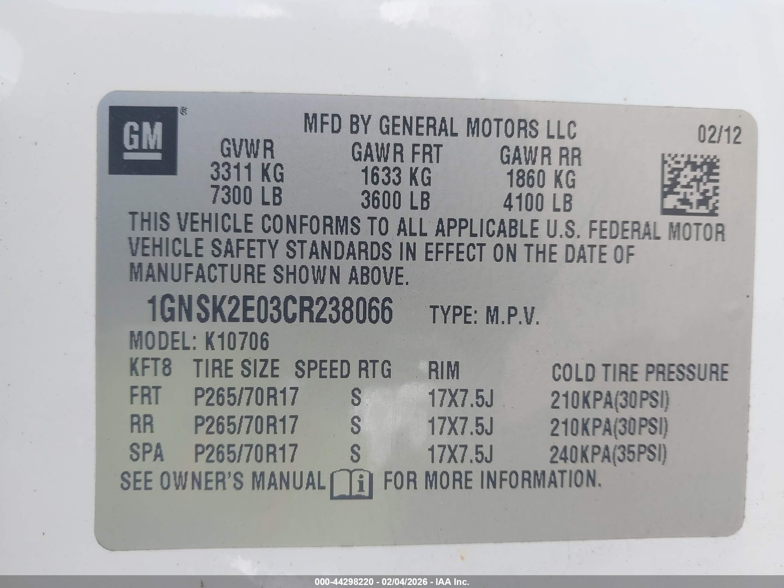 CHEVROLET TAHOE image 9