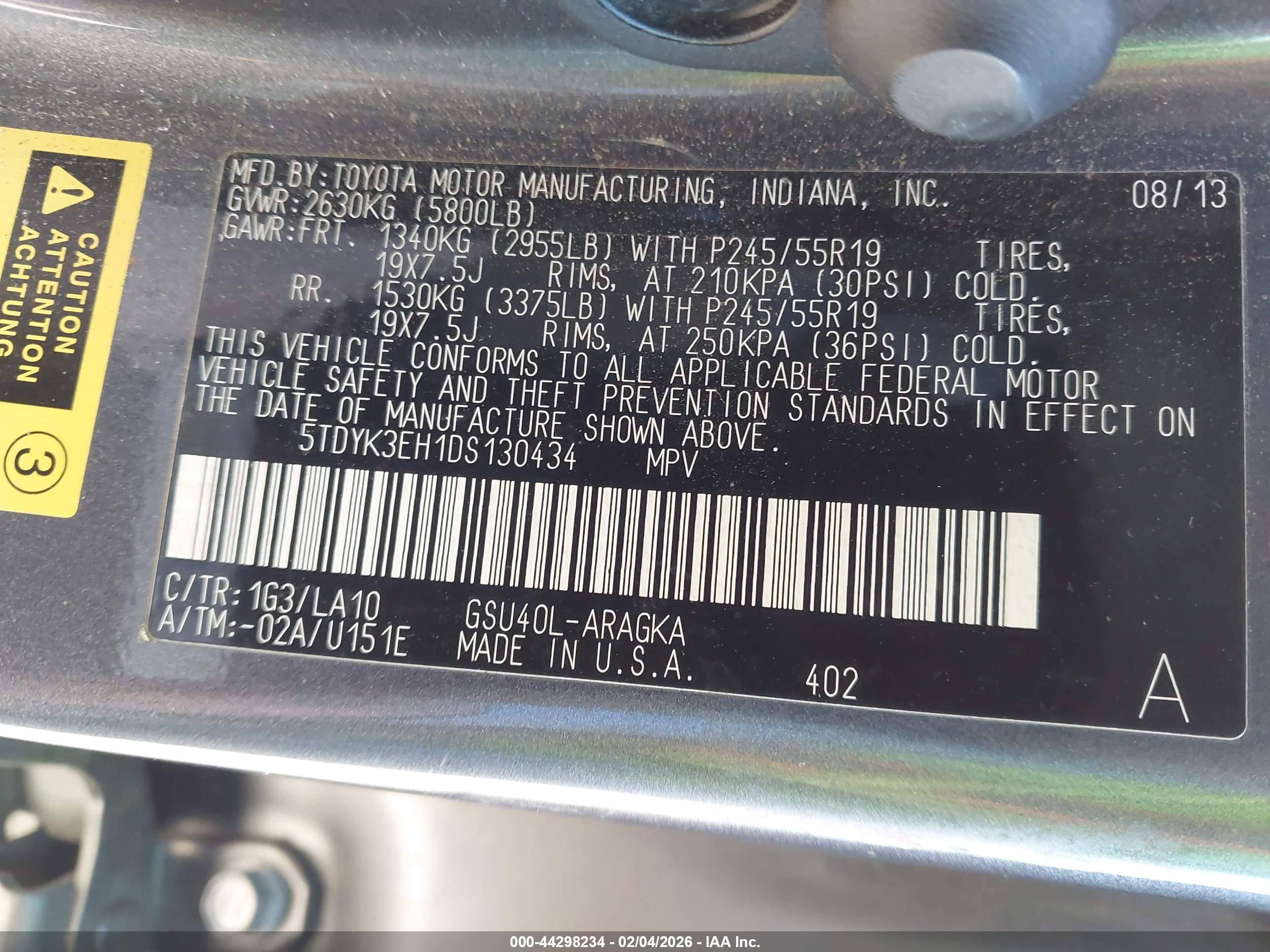 TOYOTA HIGHLANDER image 9