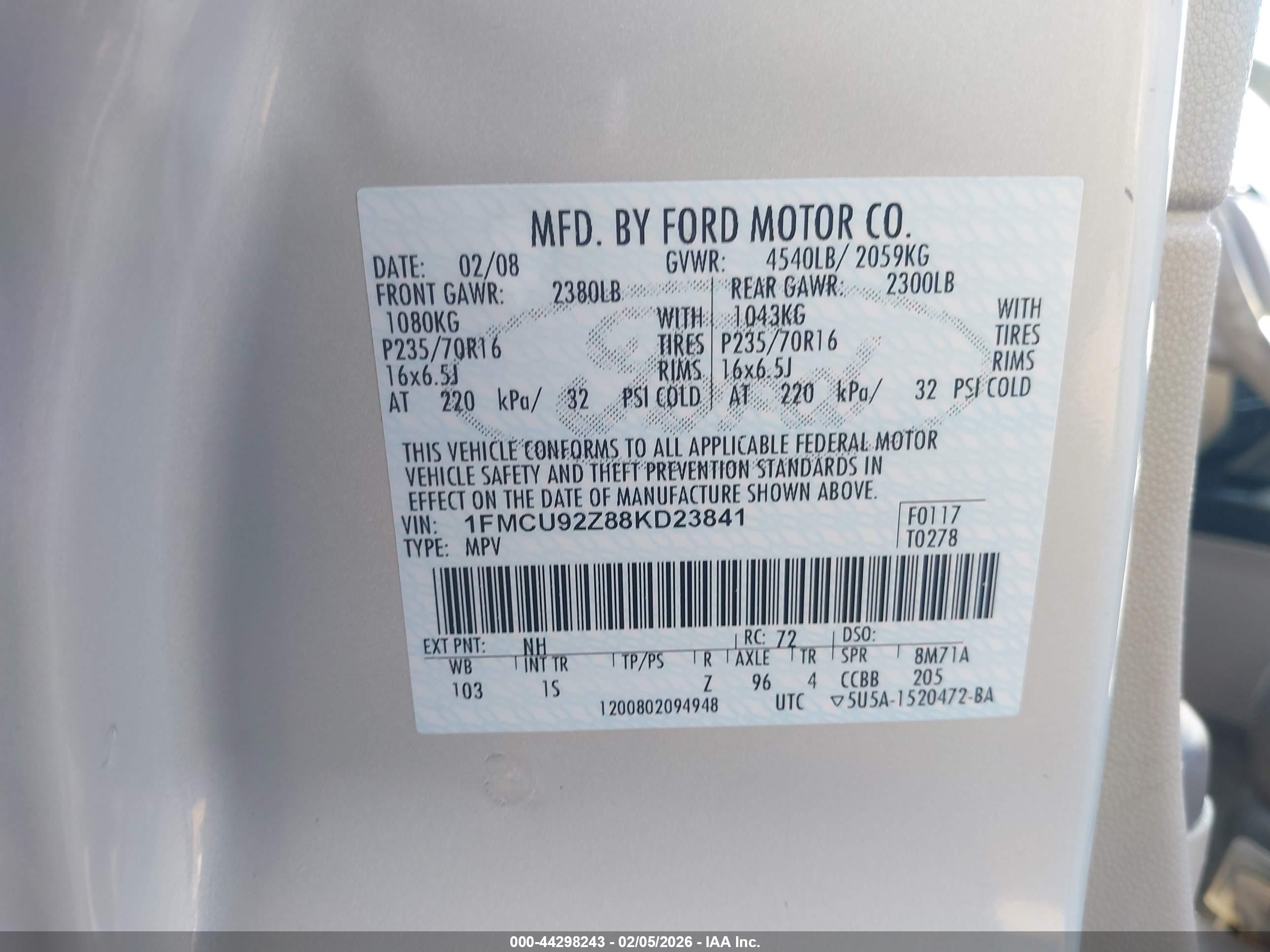 FORD ESCAPE image 9