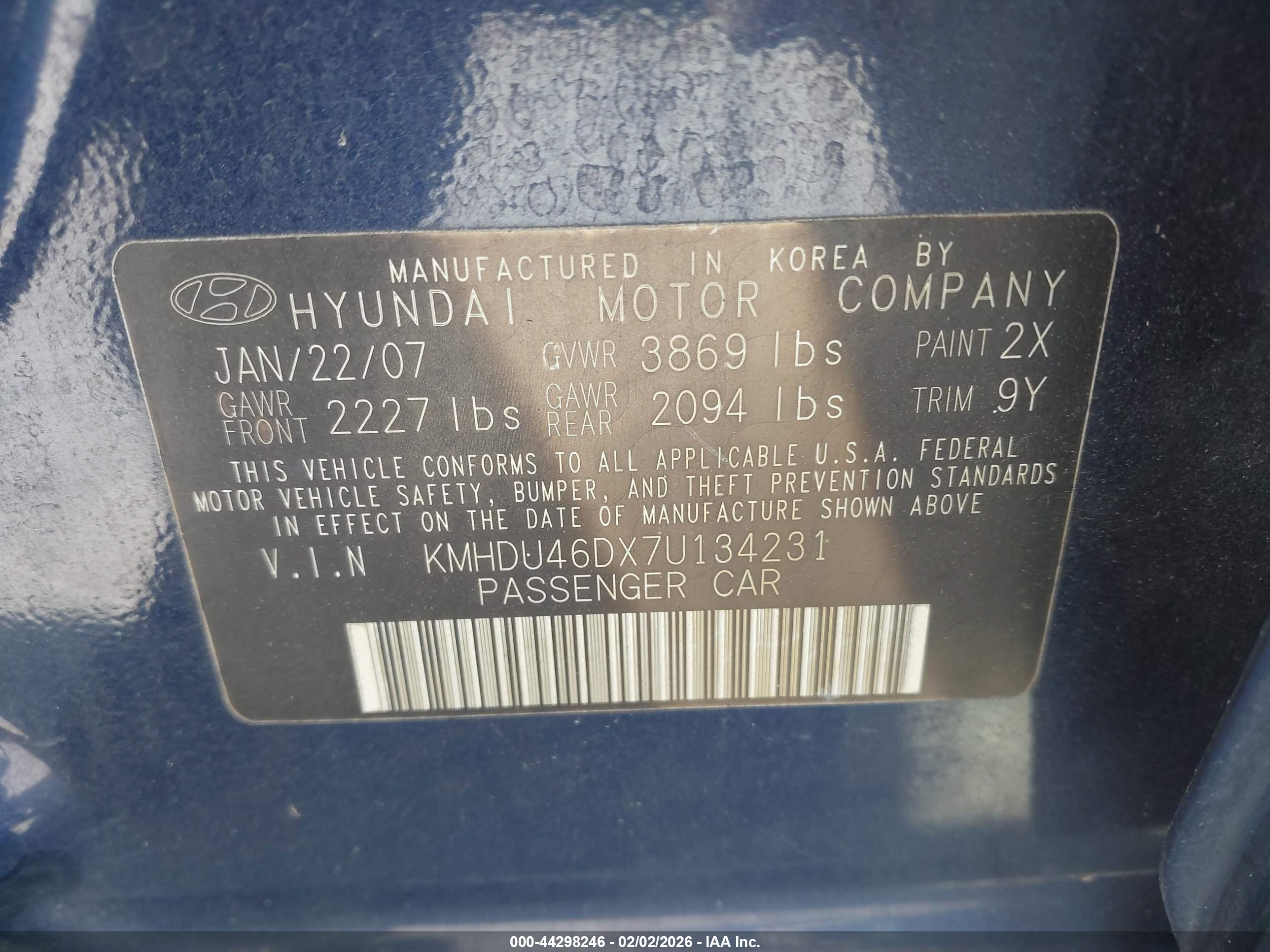 HYUNDAI ELANTRA image 9