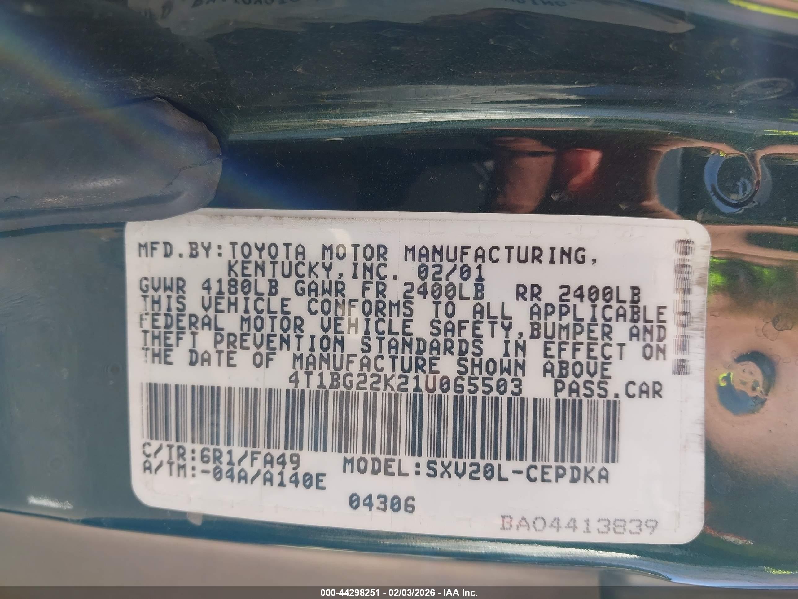 TOYOTA CAMRY image 9