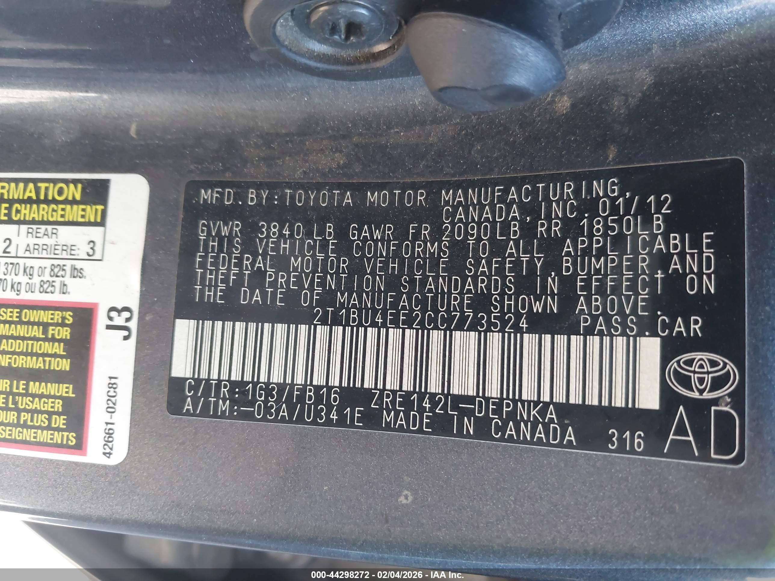 TOYOTA COROLLA image 9
