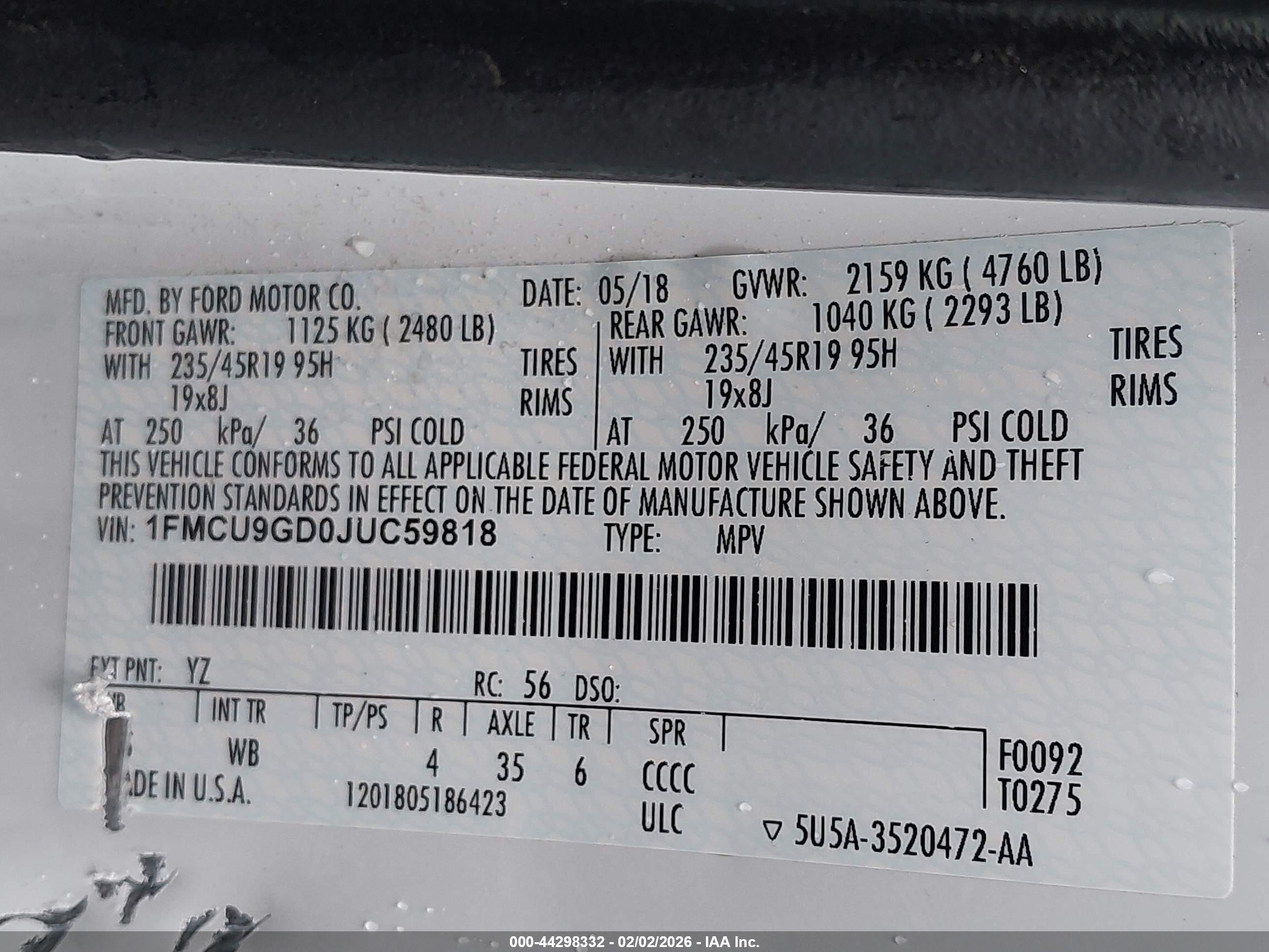 FORD ESCAPE image 9