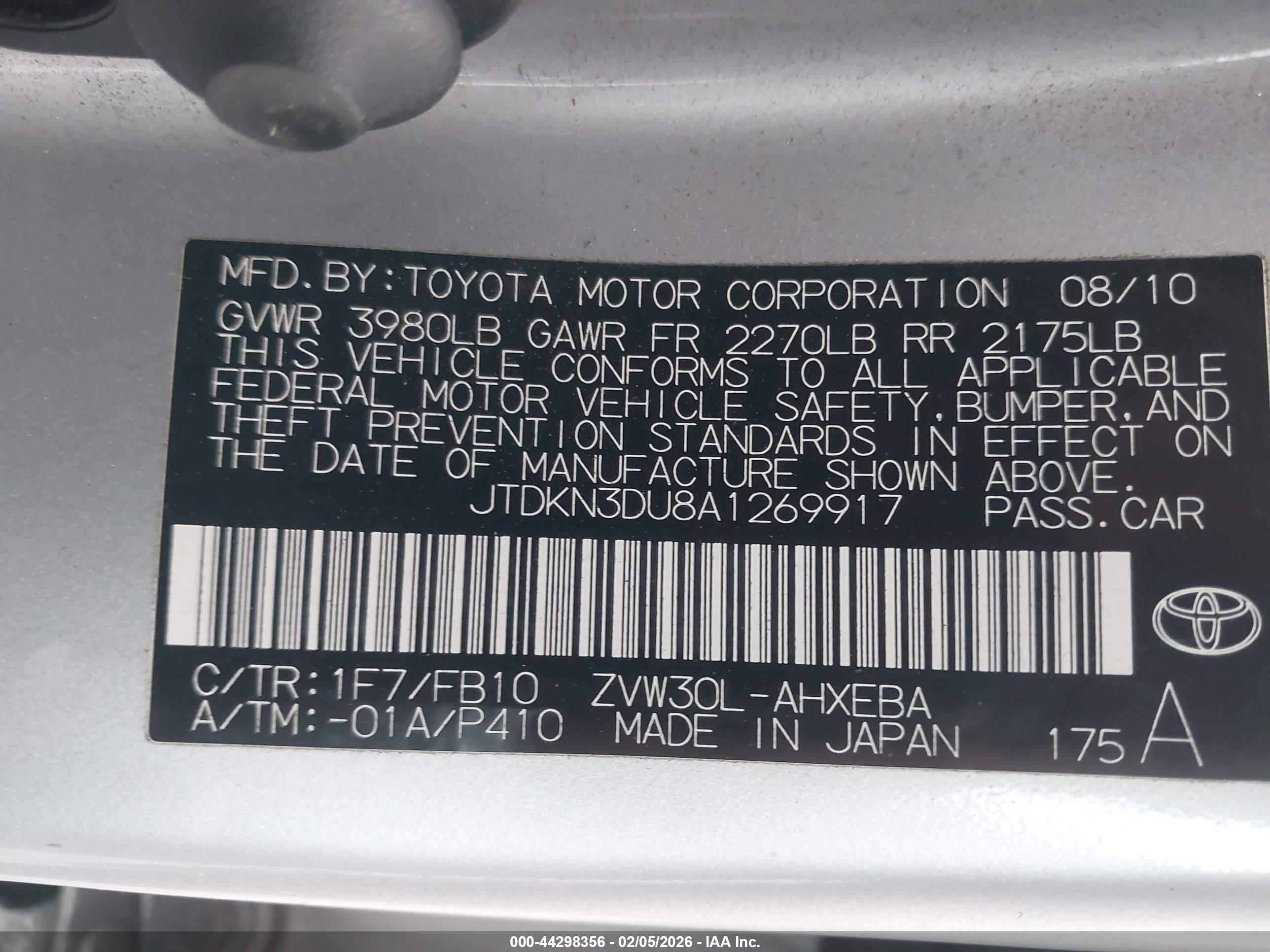 TOYOTA PRIUS image 9