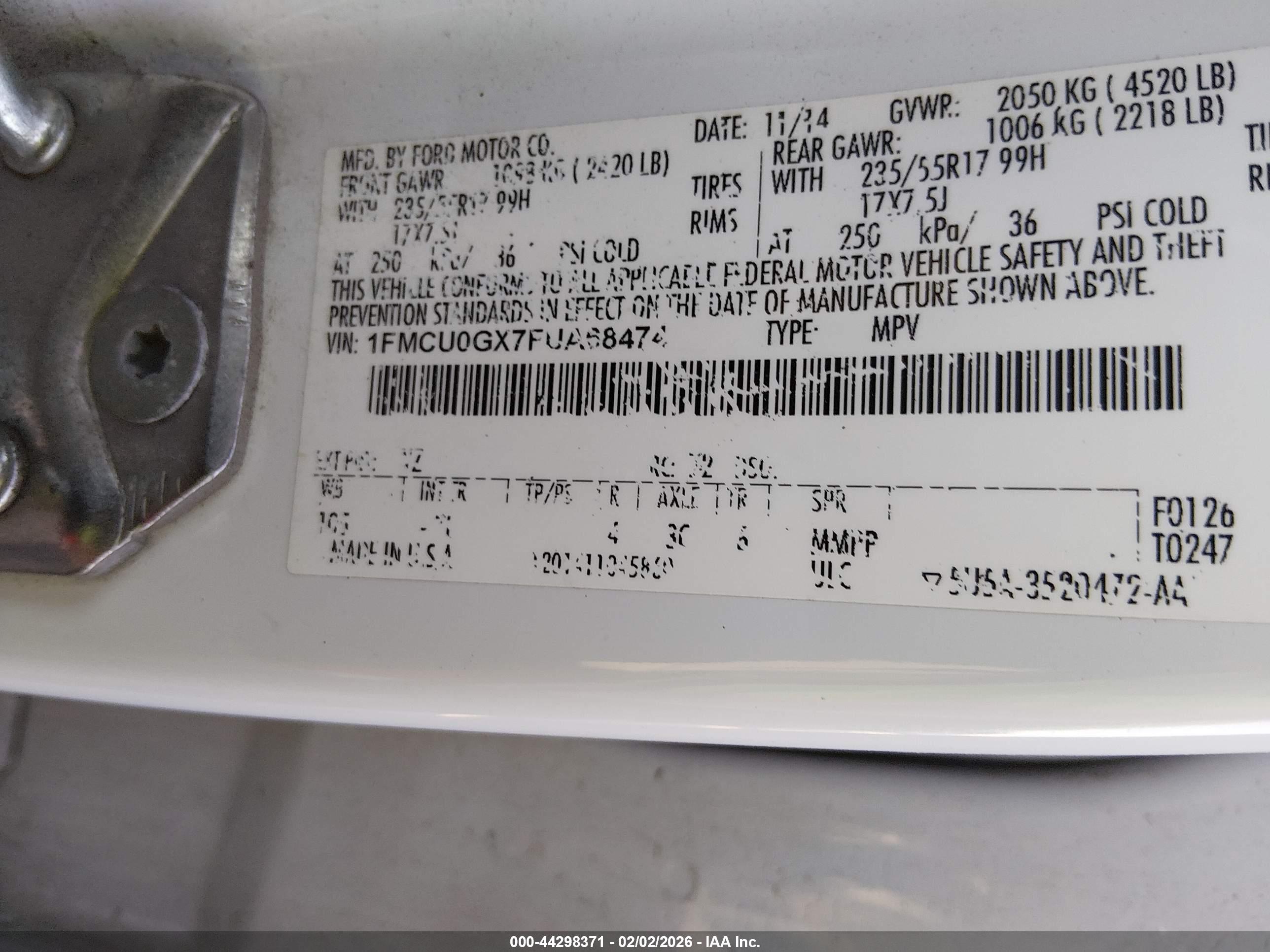 FORD ESCAPE image 9