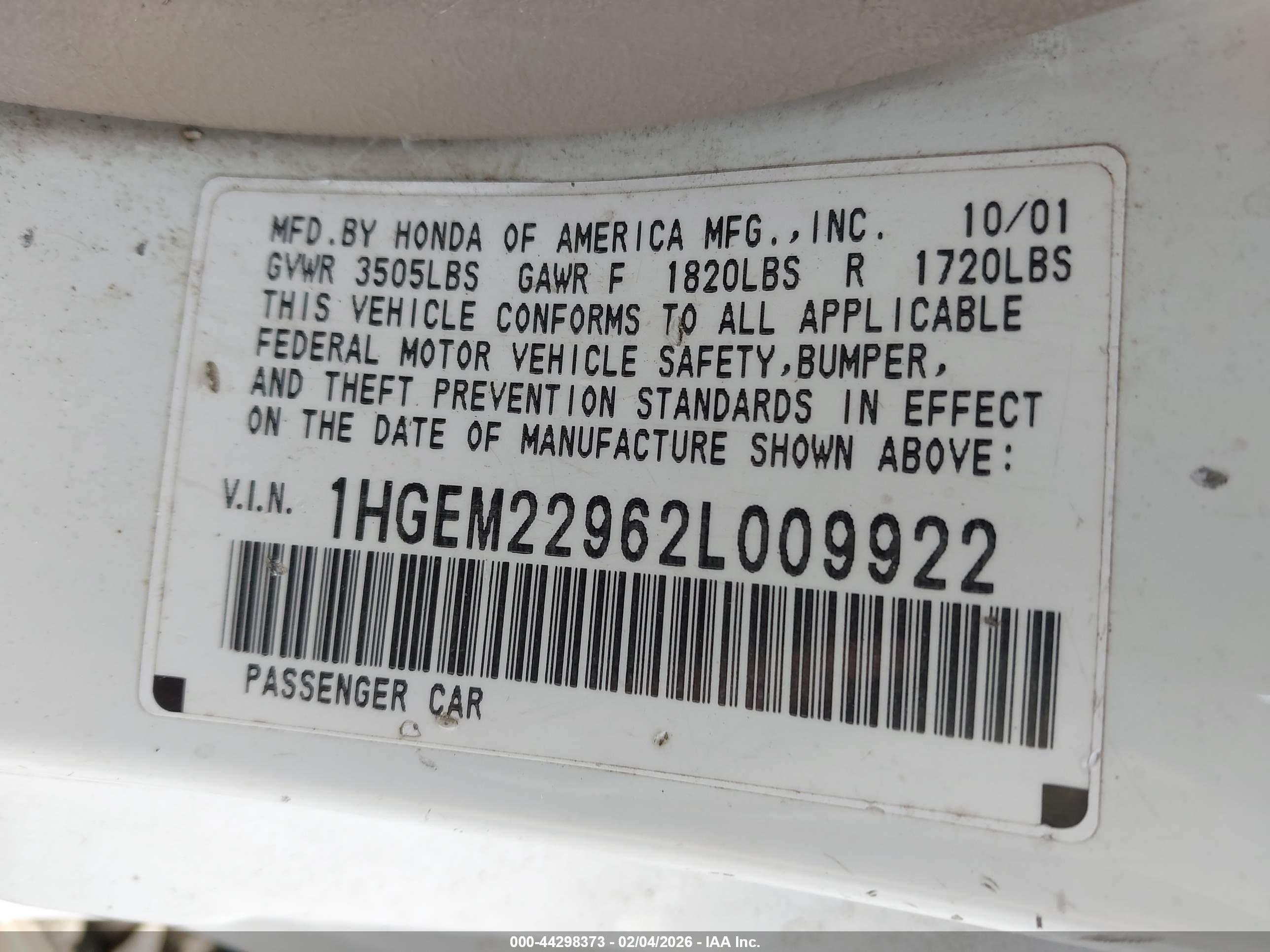HONDA CIVIC image 9