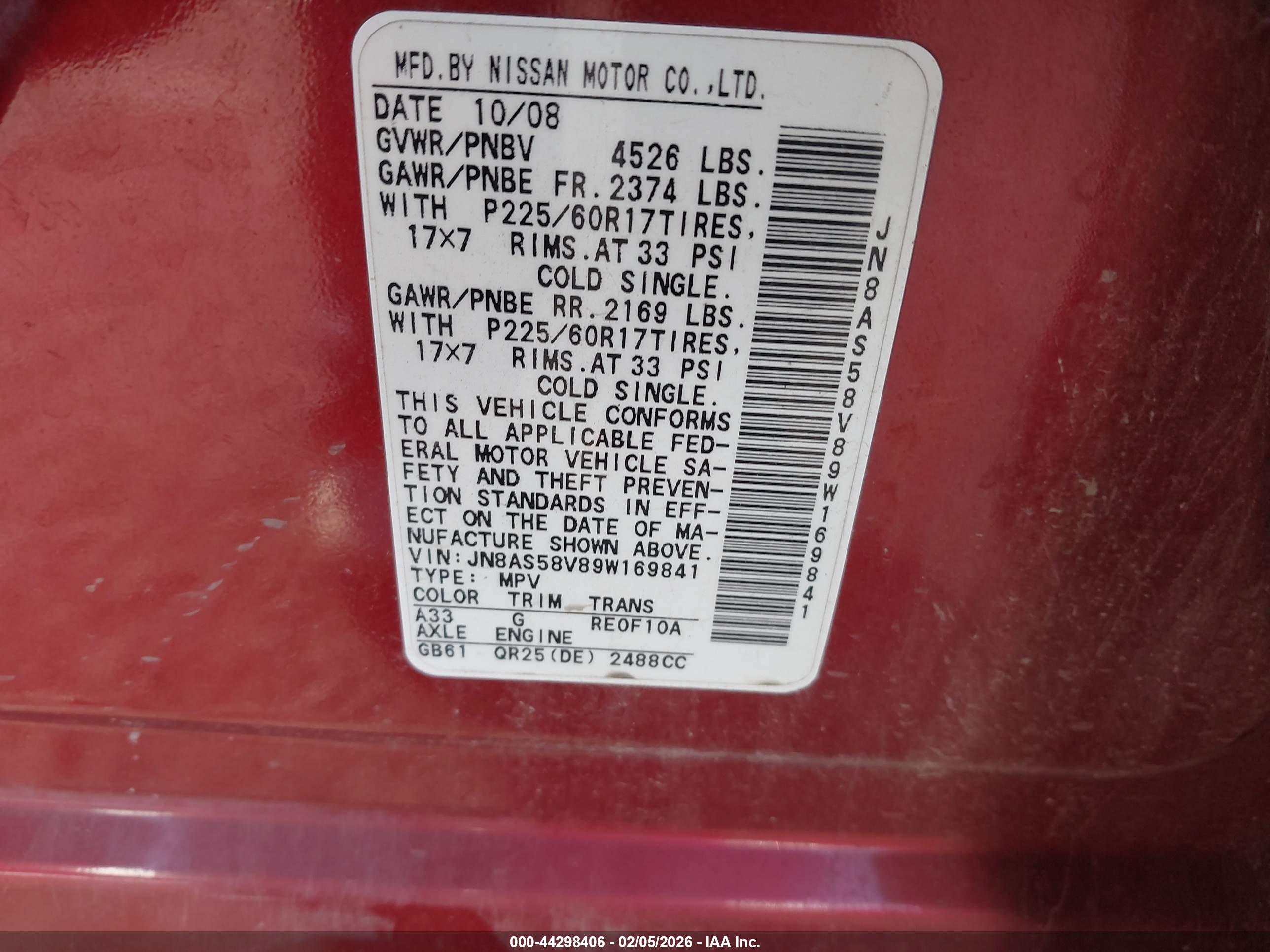 NISSAN ROGUE image 9