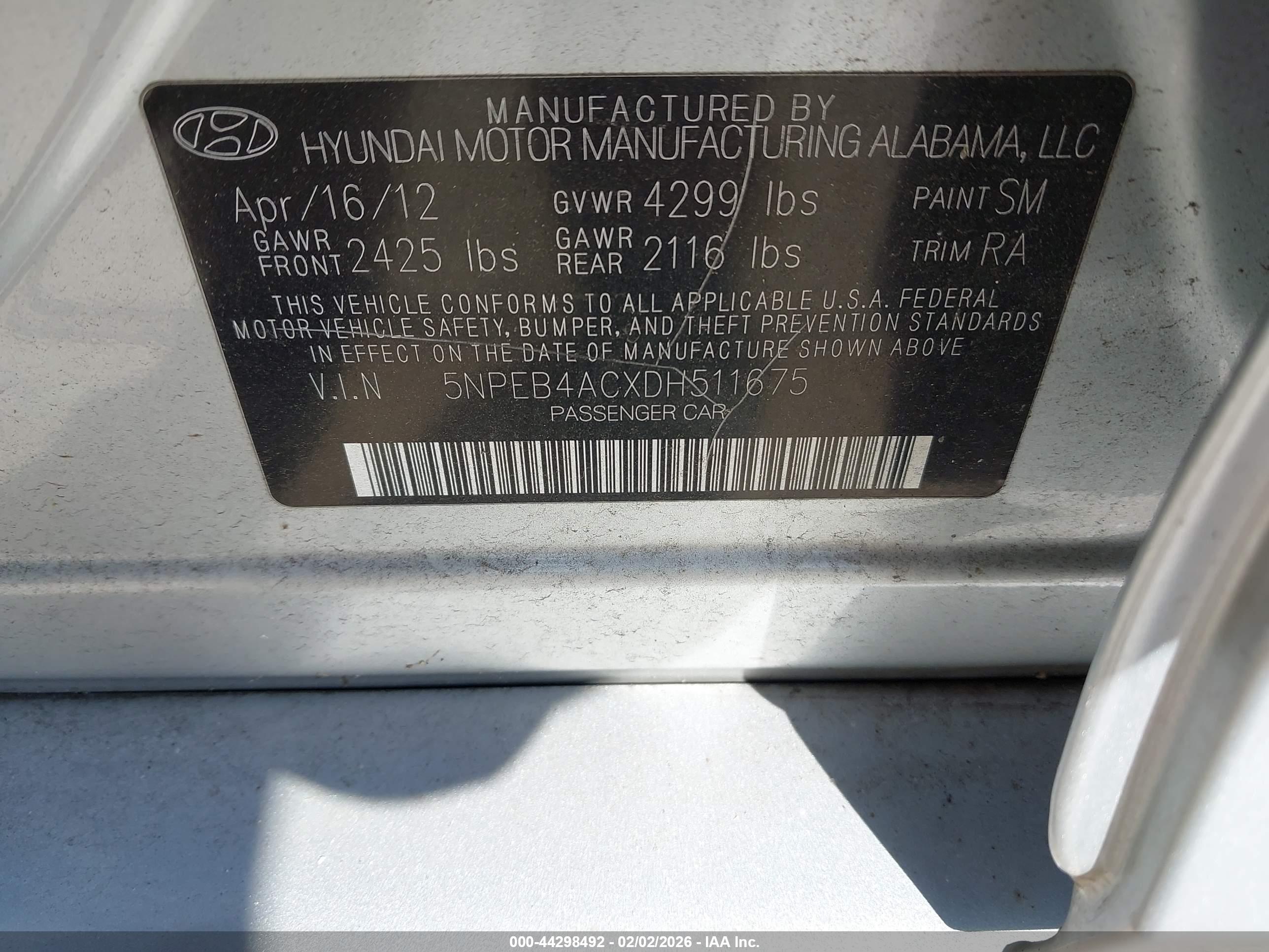 HYUNDAI SONATA image 9