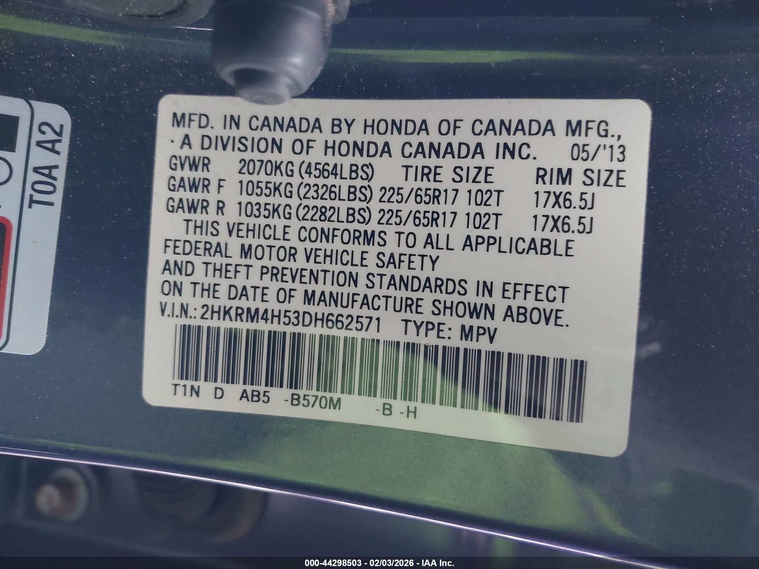 HONDA CR-V image 9