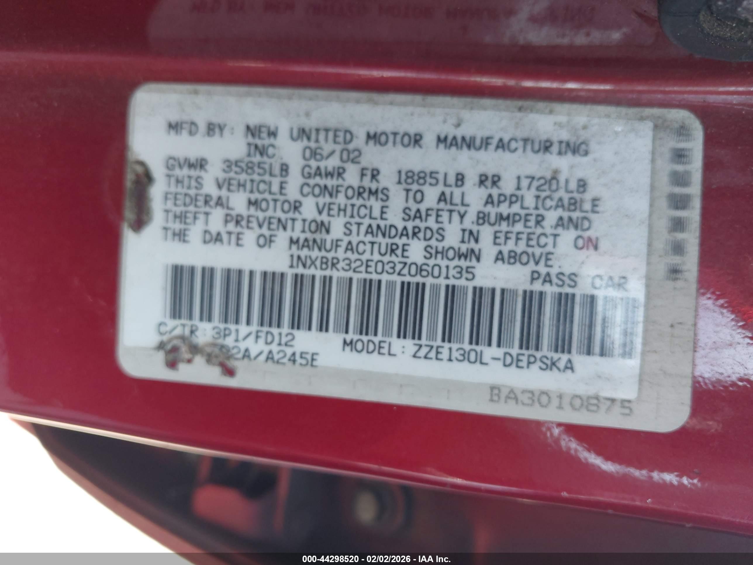 TOYOTA COROLLA image 9