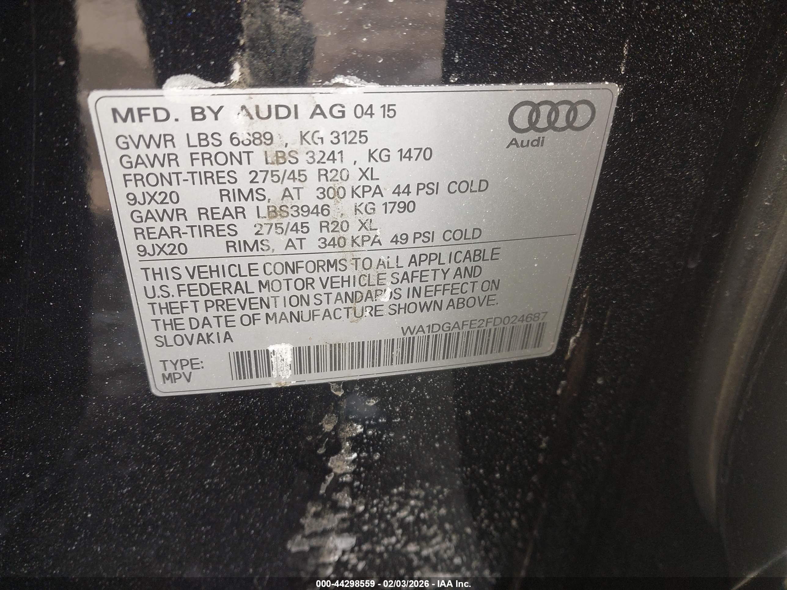 AUDI Q7 image 9