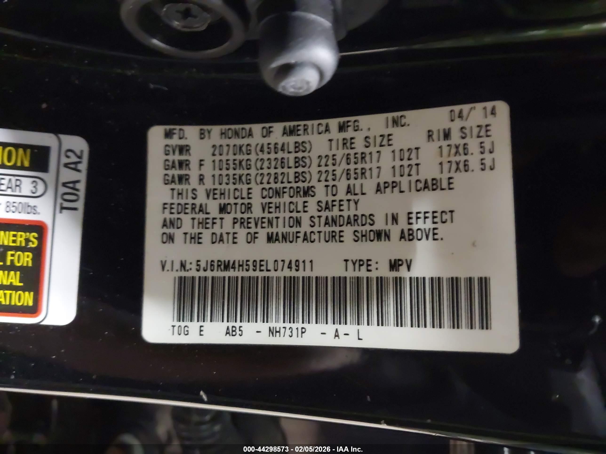 HONDA CR-V image 9
