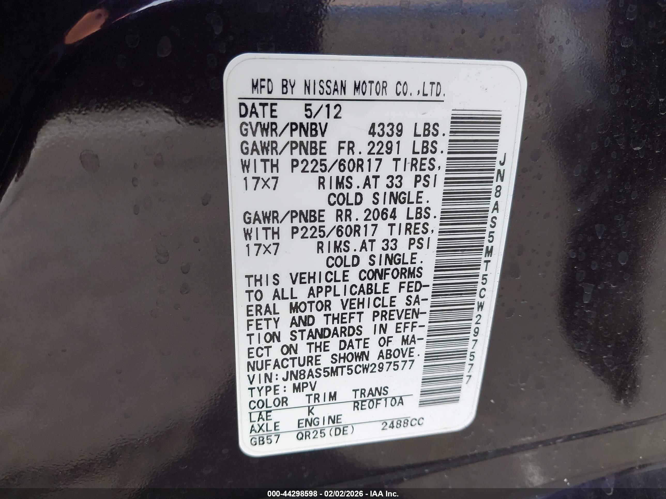 NISSAN ROGUE image 9