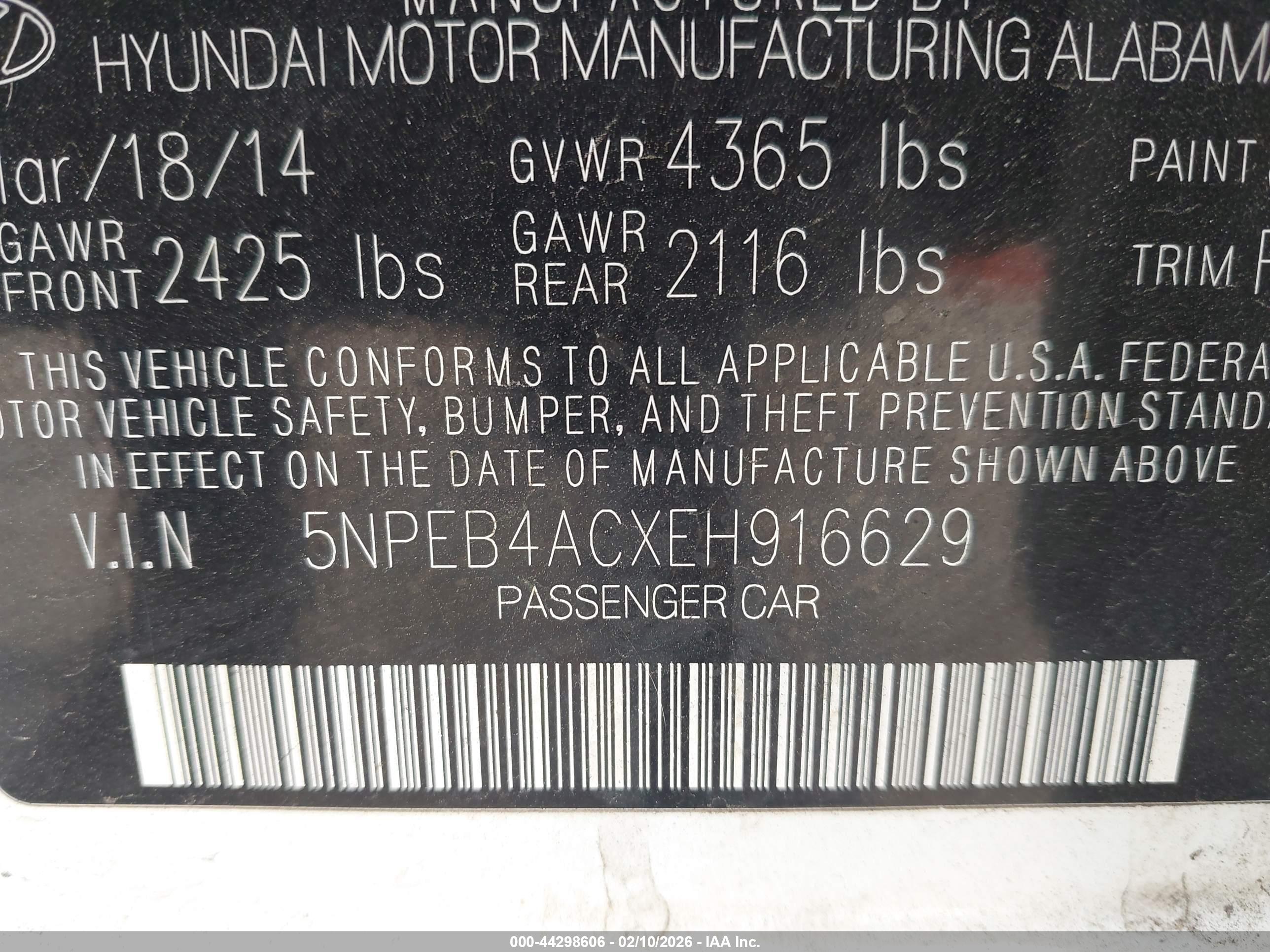 HYUNDAI SONATA image 9