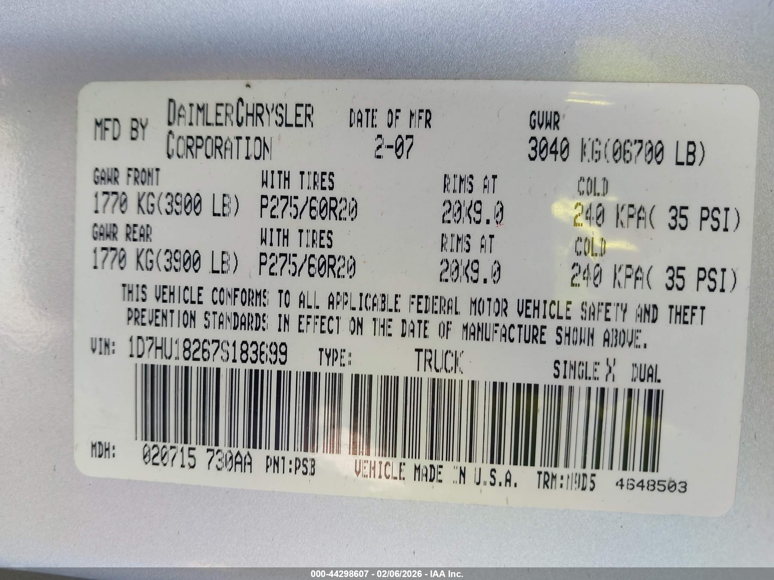DODGE RAM image 9