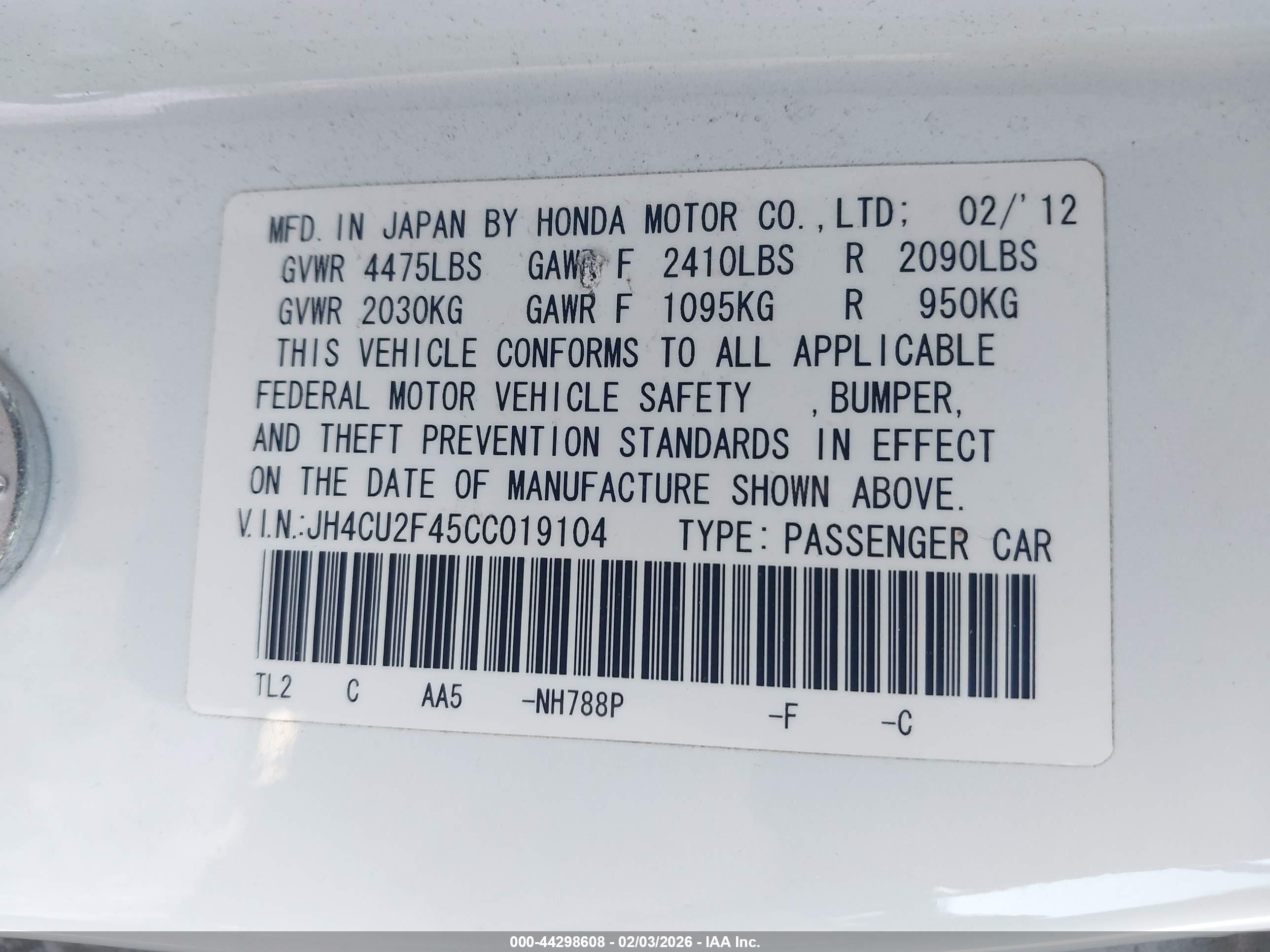 ACURA TSX image 9