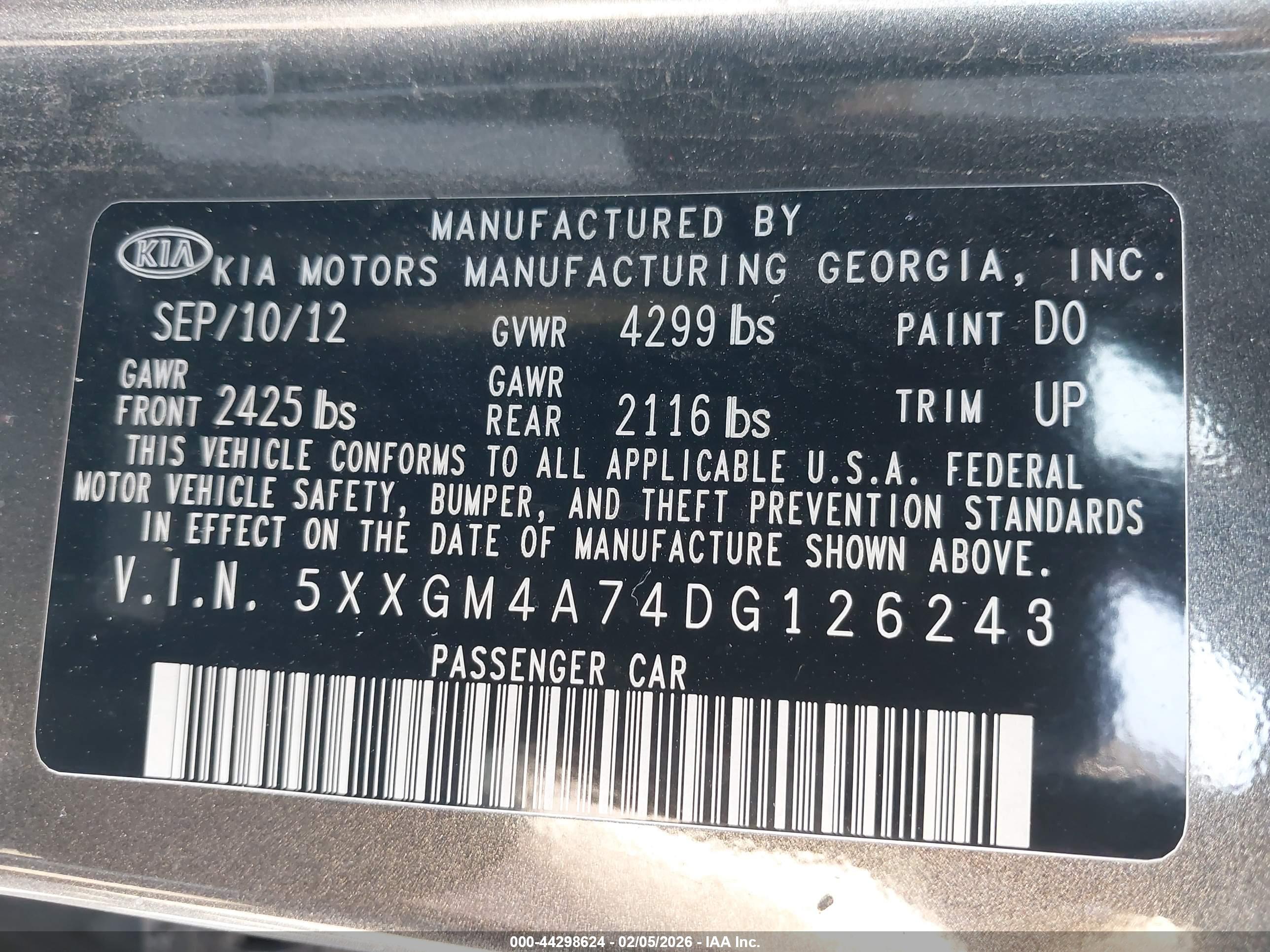 KIA OPTIMA image 9