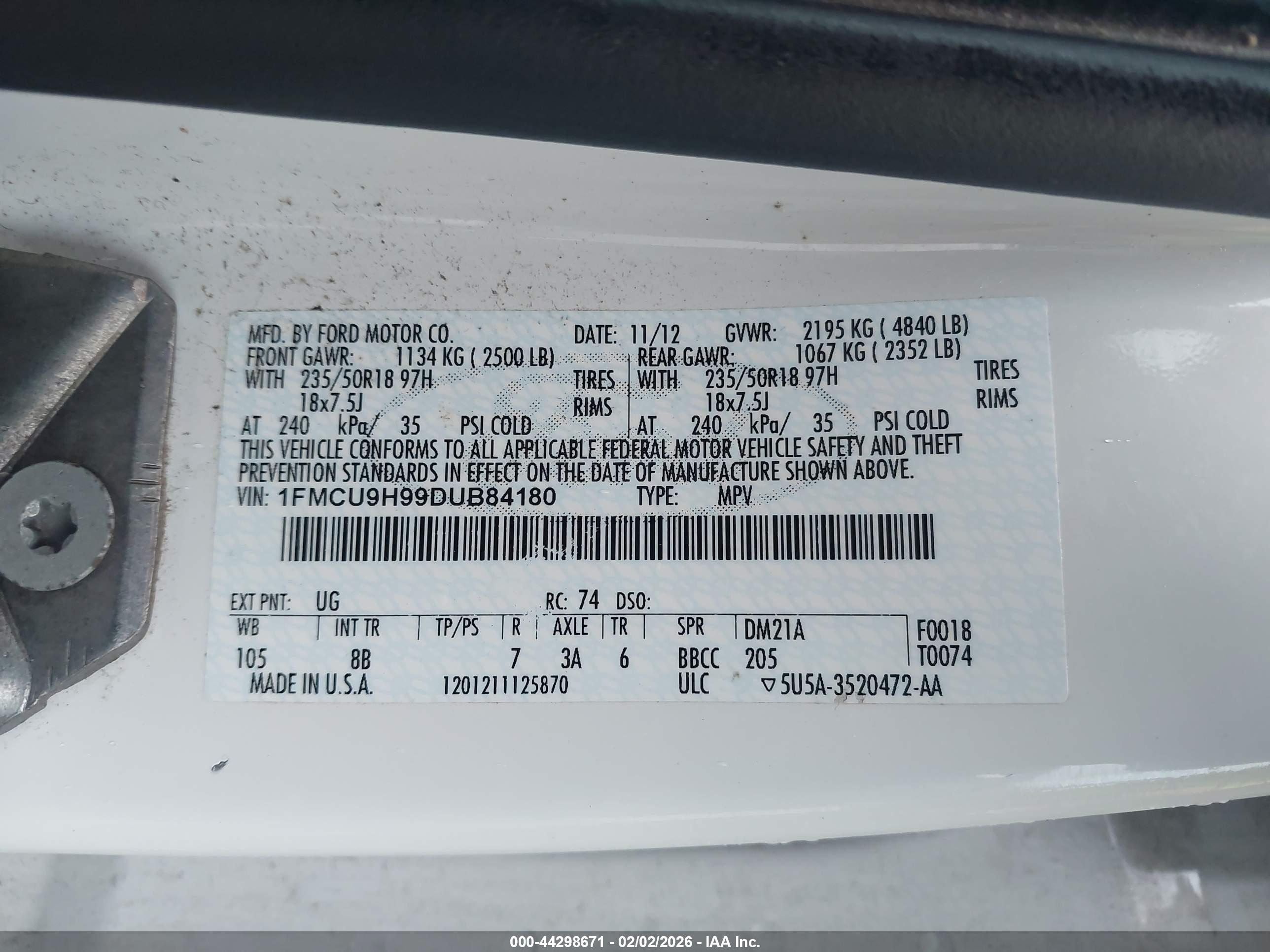 FORD ESCAPE image 9