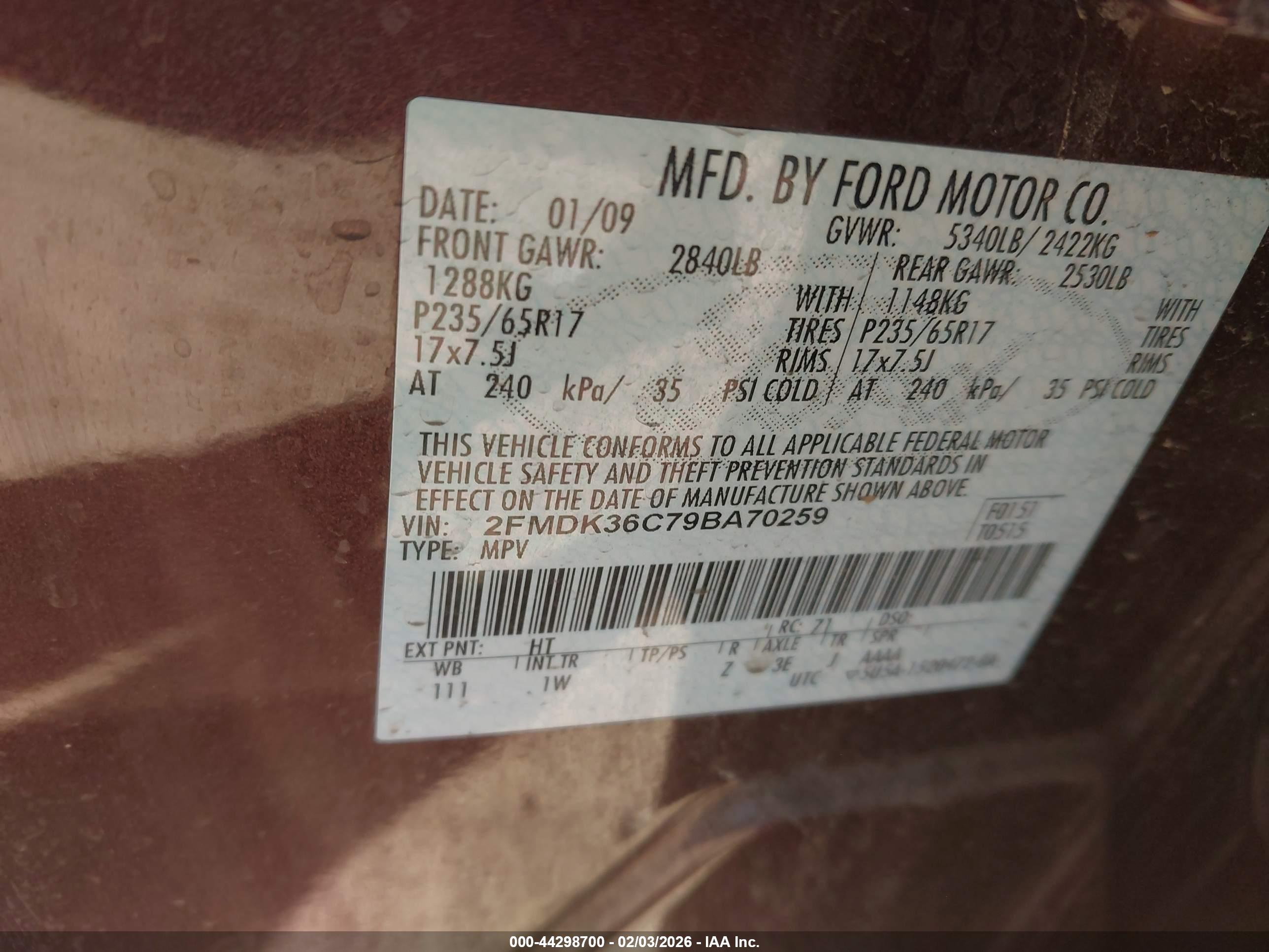 FORD EDGE image 9